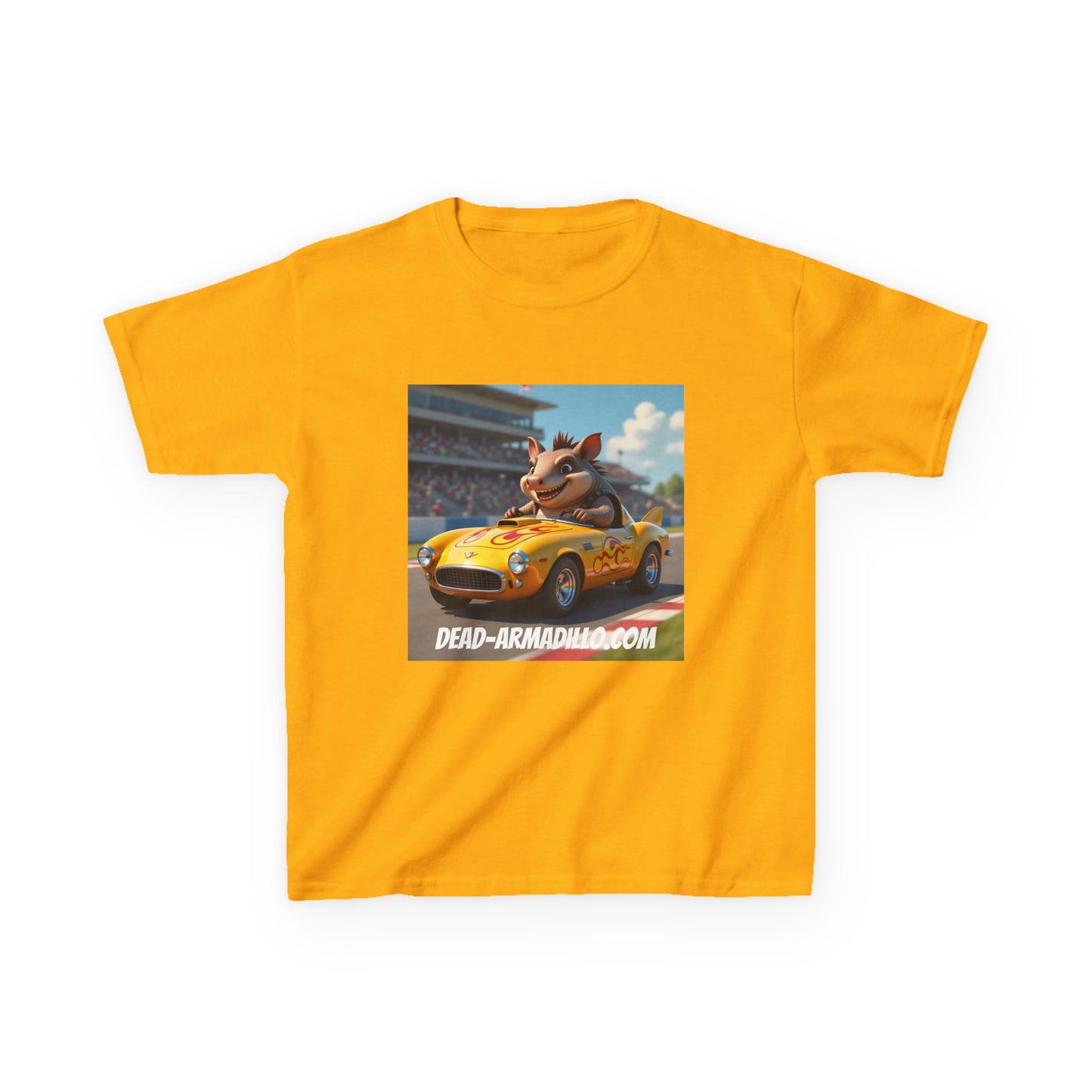 Kids Racing Car Tee | Armadillo Driver |