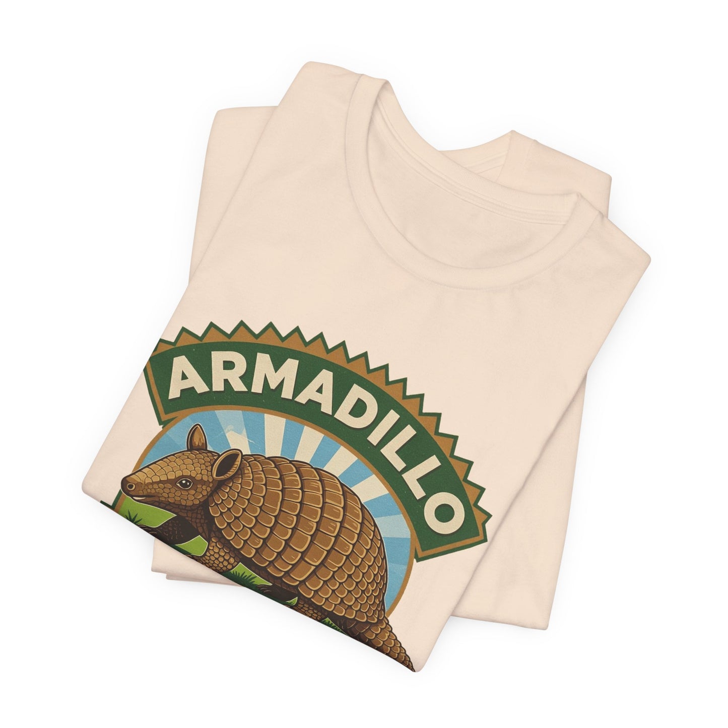 Armadillo University Classic Tee | Premium Bella+Canvas 3001 | ArmadilloStudios.org™