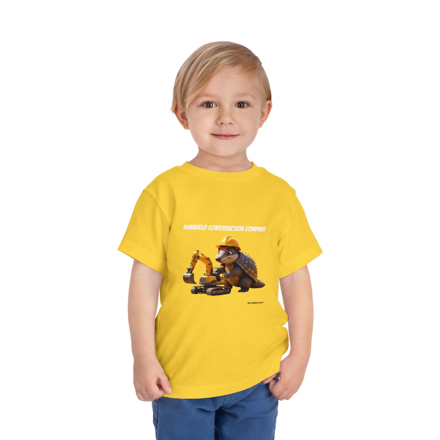 "Dead-Armadillo.com™ | Toddler Tee | Armadillo Construction Crew | Family Matching Collection"
