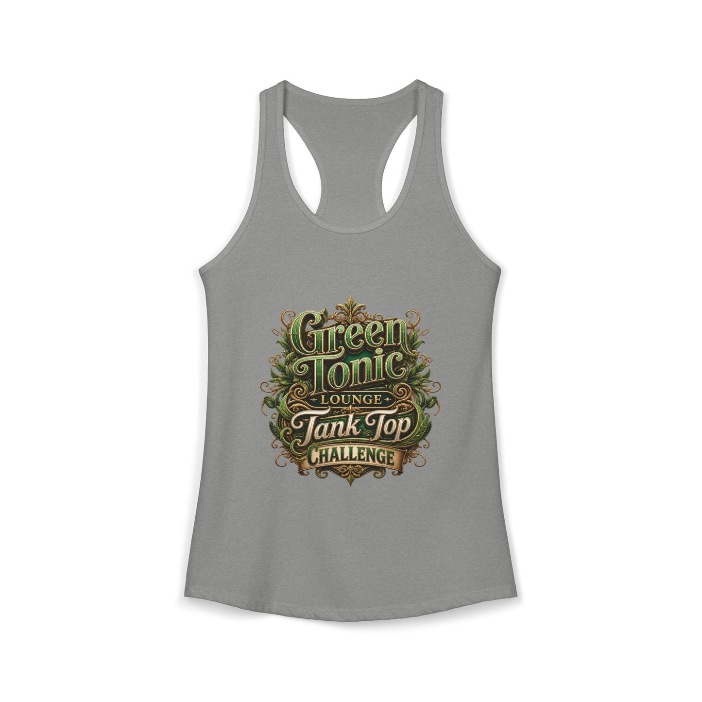 Women's Ideal Racerback Tank |  2 sided image Armadillo Studios™