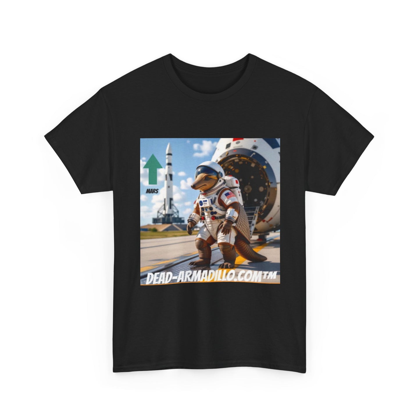 Astronaut Armadillo T-Shirt | Dead-Armadillo.com Space Collection