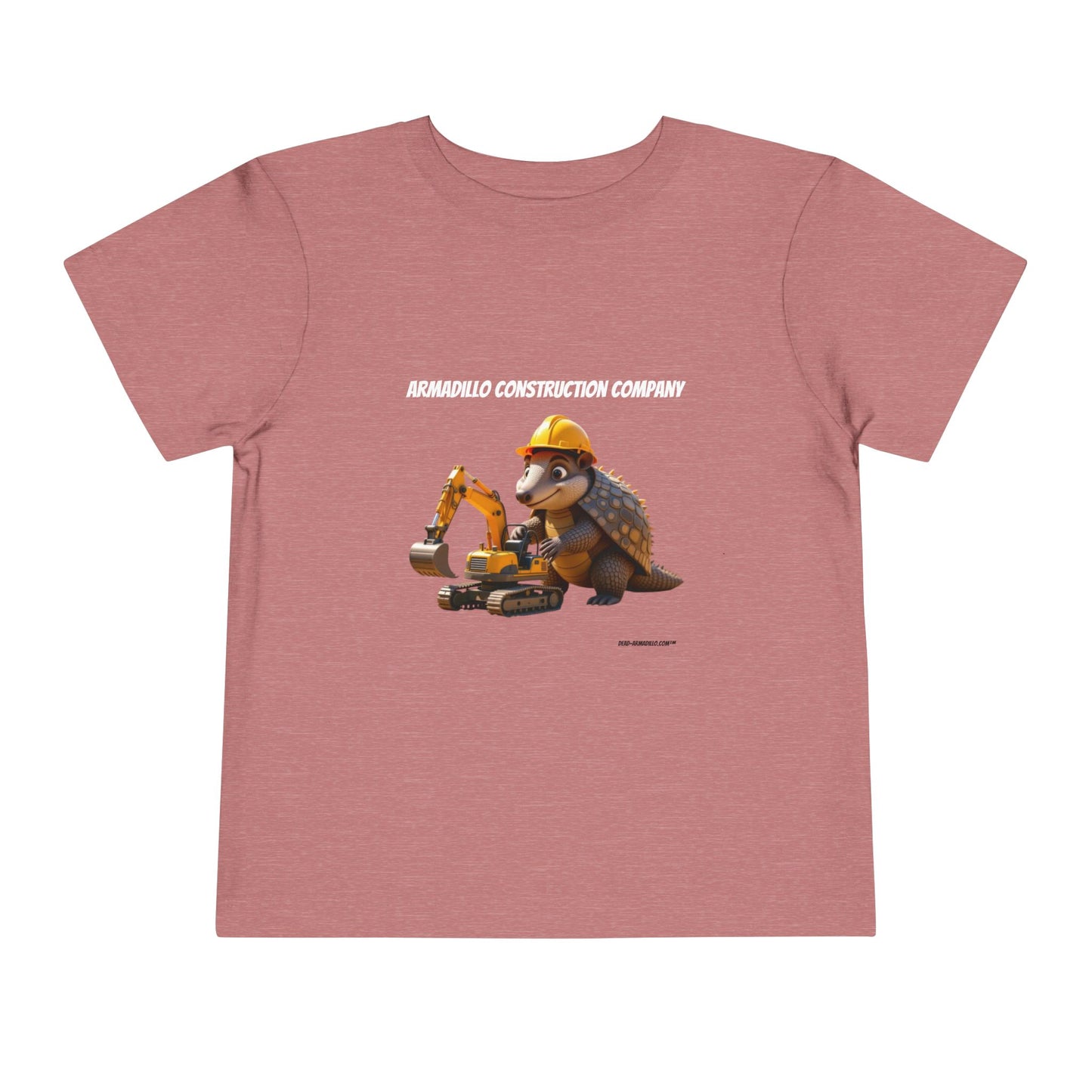 "Dead-Armadillo.com™ | Toddler Tee | Armadillo Construction Crew | Family Matching Collection"