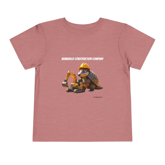 "Dead-Armadillo.com™ | Toddler Tee | Armadillo Construction Crew | Family Matching Collection"