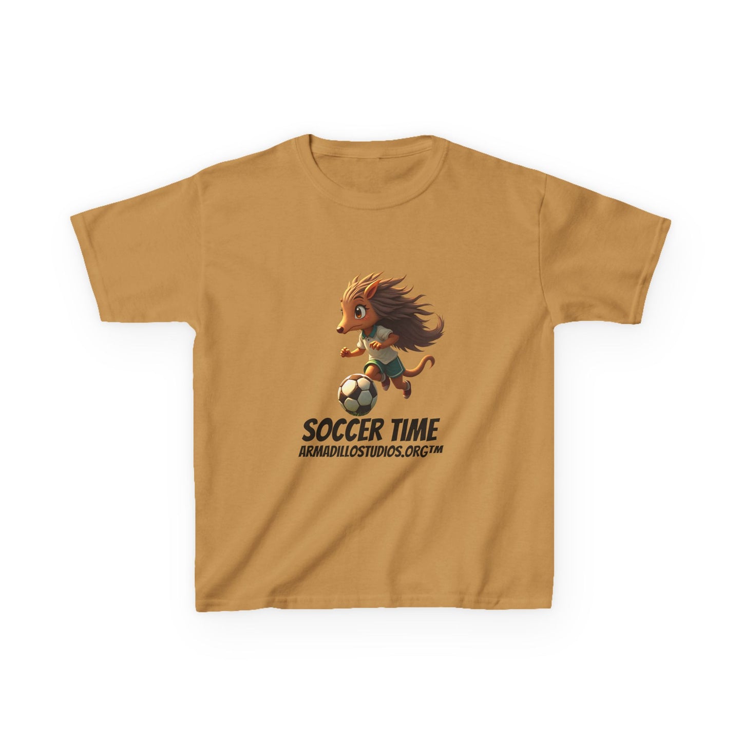 Kids Soccer | Armadillo themed | T-Shirt for Boys & Girls