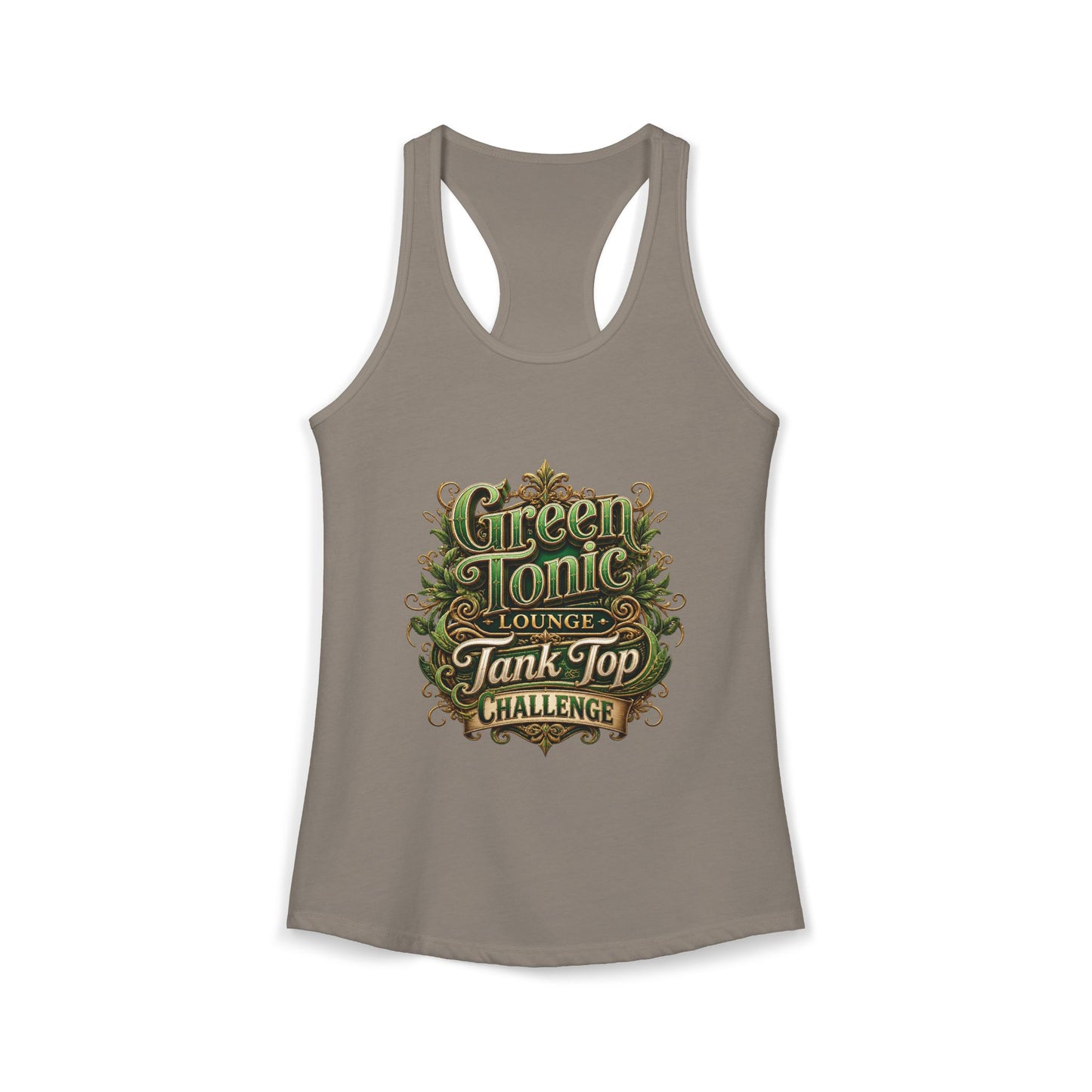 Women's Ideal Racerback Tank |  2 sided image Armadillo Studios™