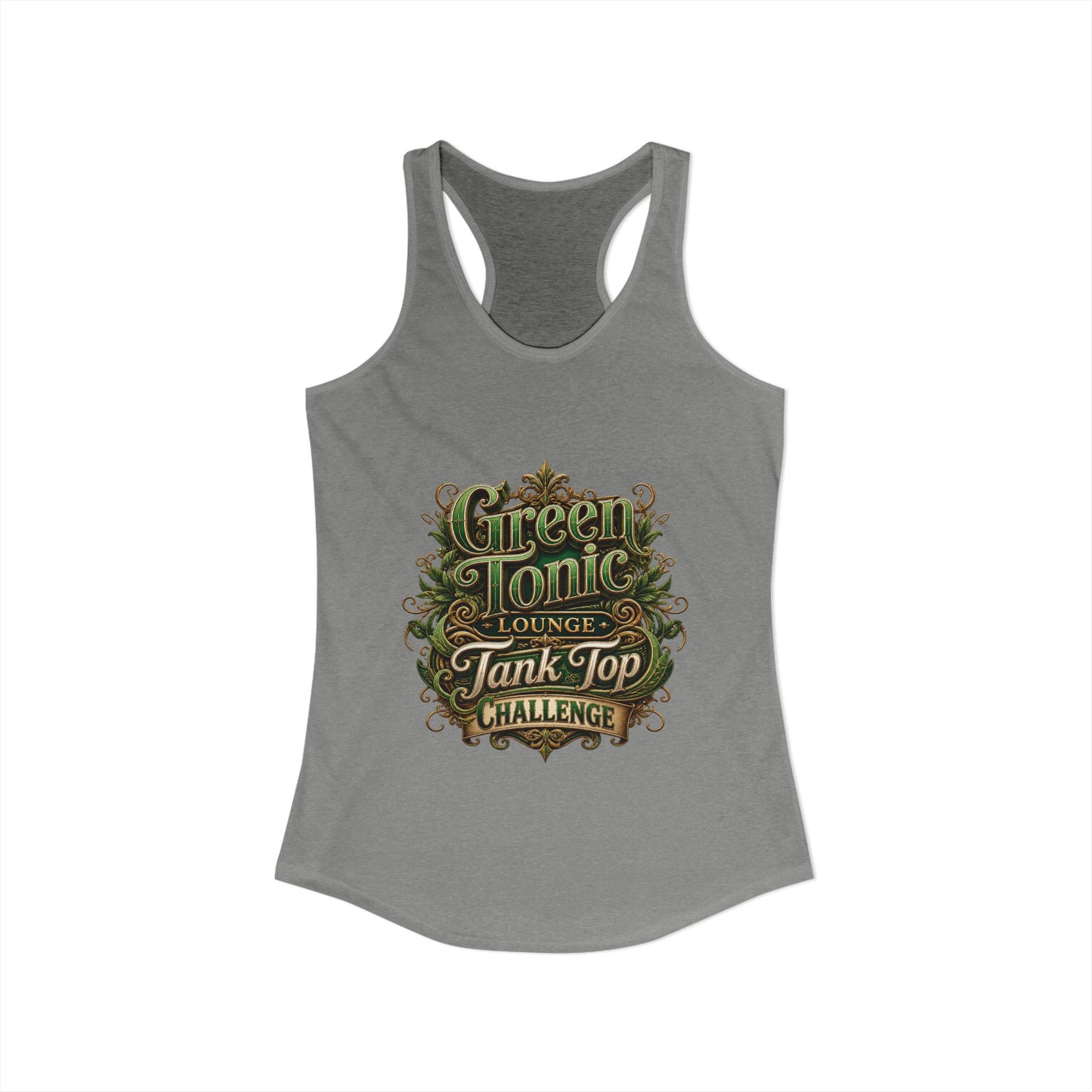 Women's Ideal Racerback Tank |  2 sided image Armadillo Studios™