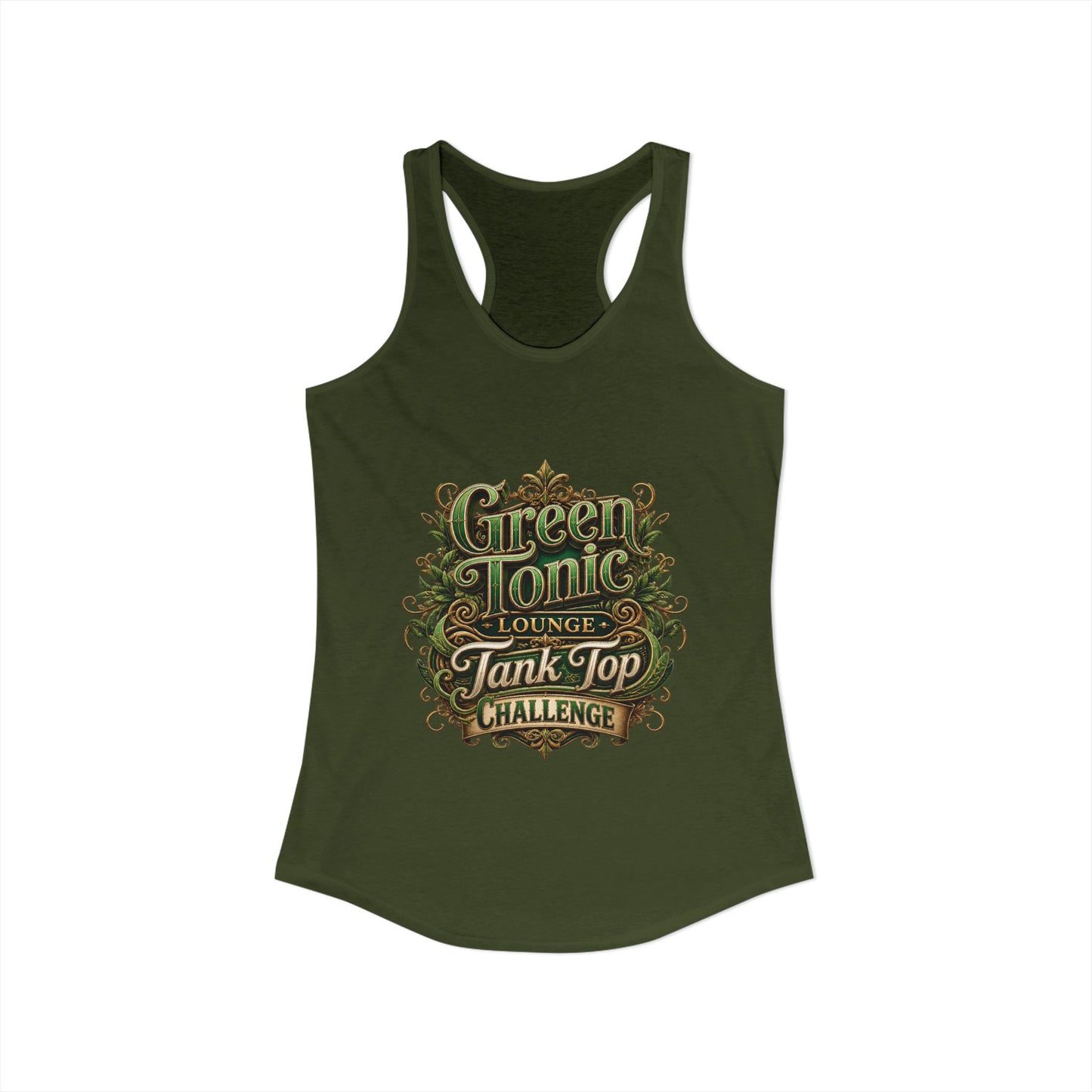 Women's Ideal Racerback Tank | 1 sided image