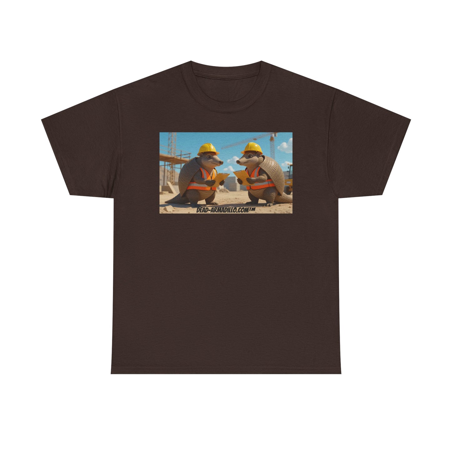 Tribute to the Builders | On the Job Site | Custom made Tees by  Dead-Armadillo.com™ | Hard Working