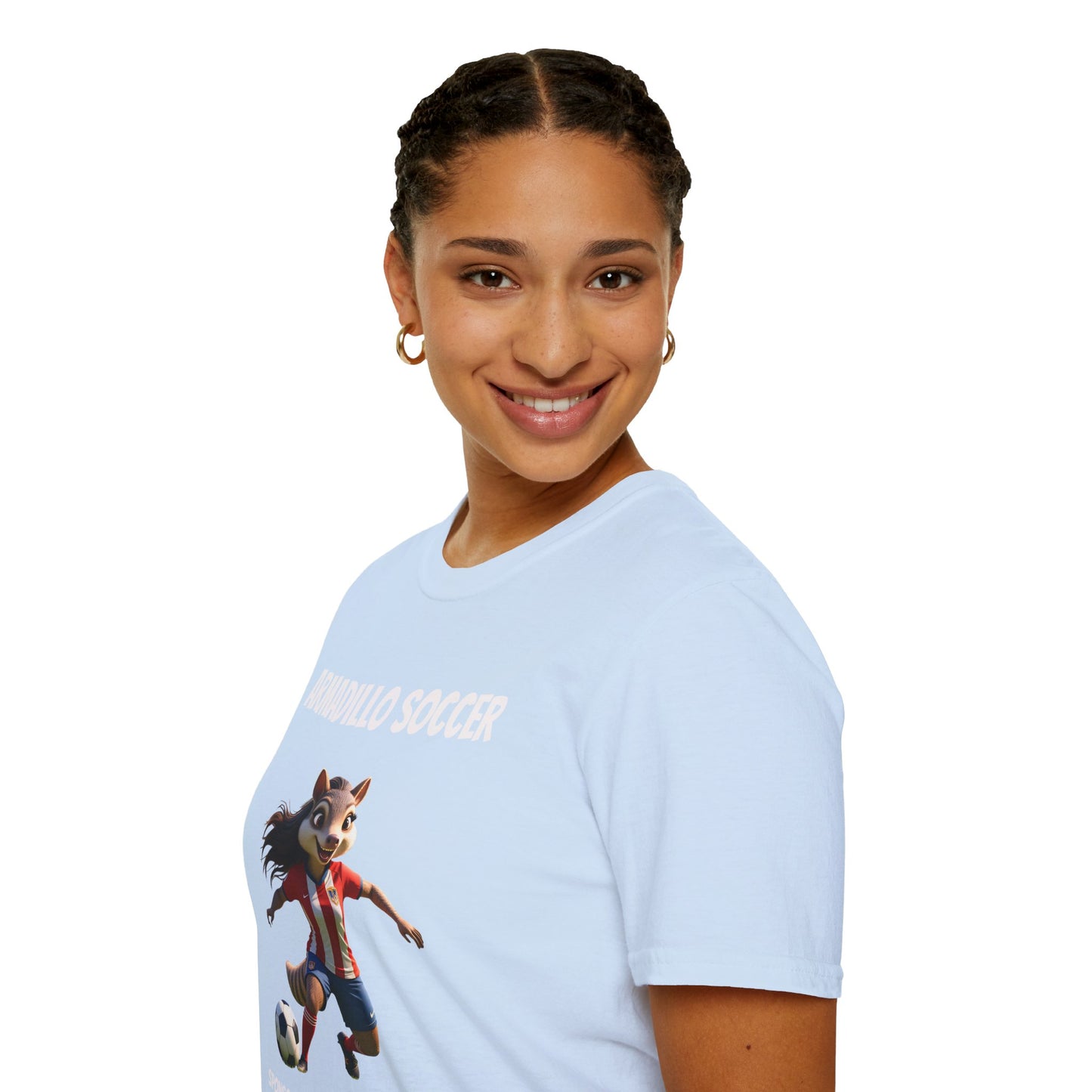 Armadillo Soccer Team T-Shirt  | Adults - Teens | Soccer Fans
