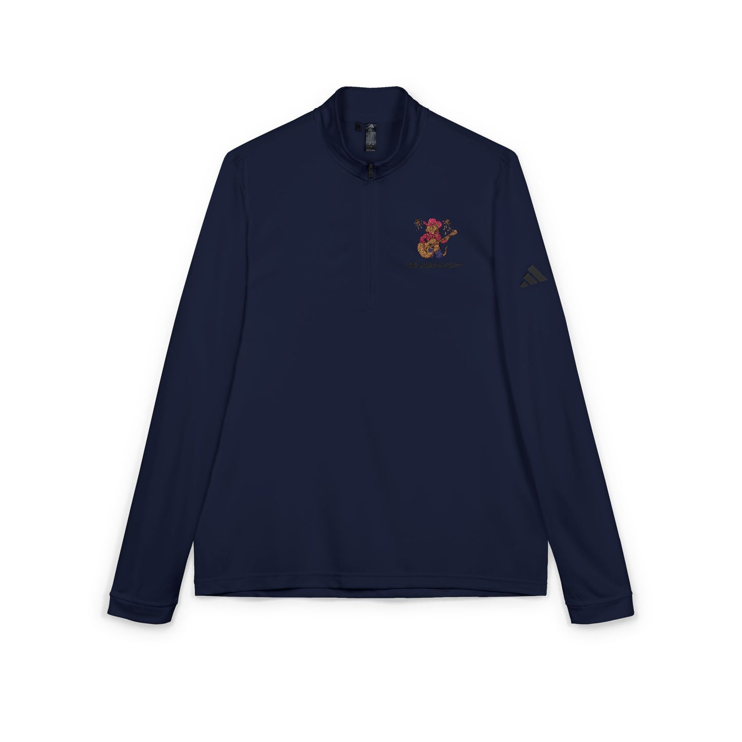 Custom Embroidered | Adidas Quarter-Zip Pullover | Karma Tribute | Activewear | Dead-Armadillo.com™