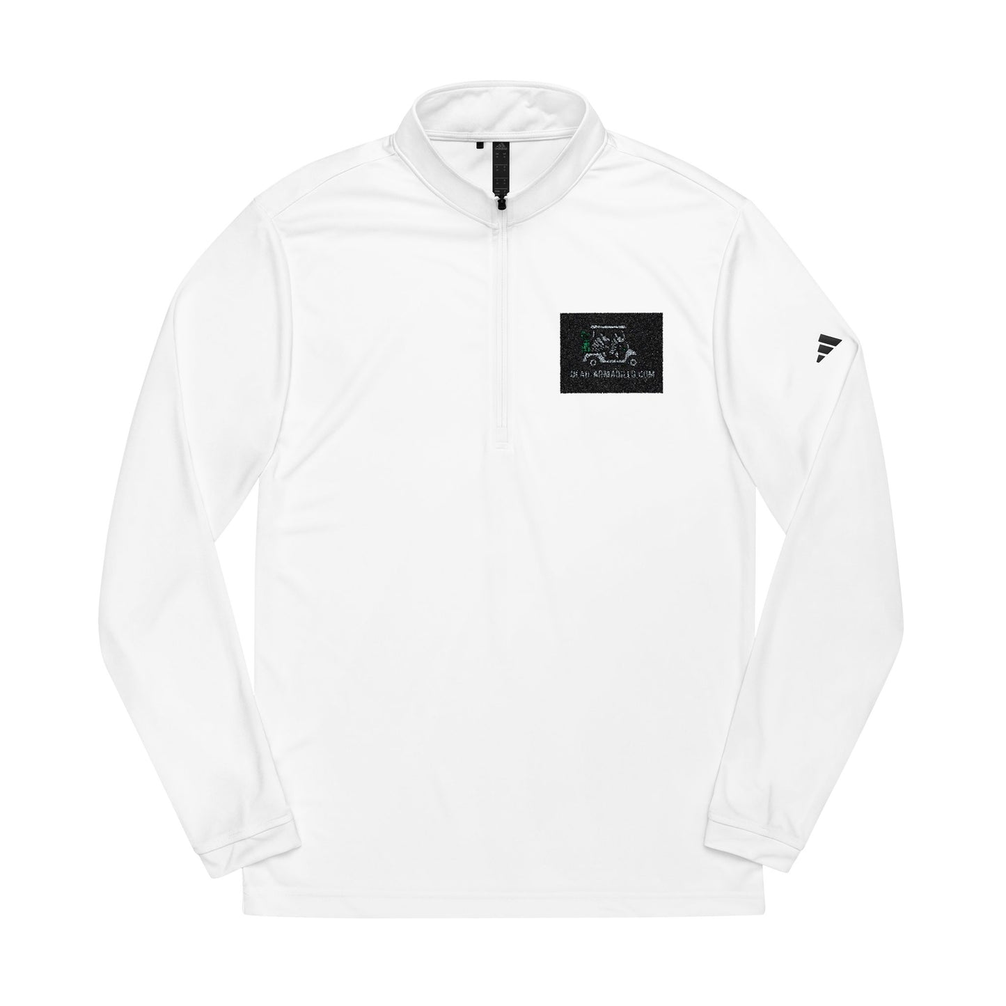 Quarter-Zip Pullover Men's | Adidas A401 | Custom Embroidered | Golf Themed