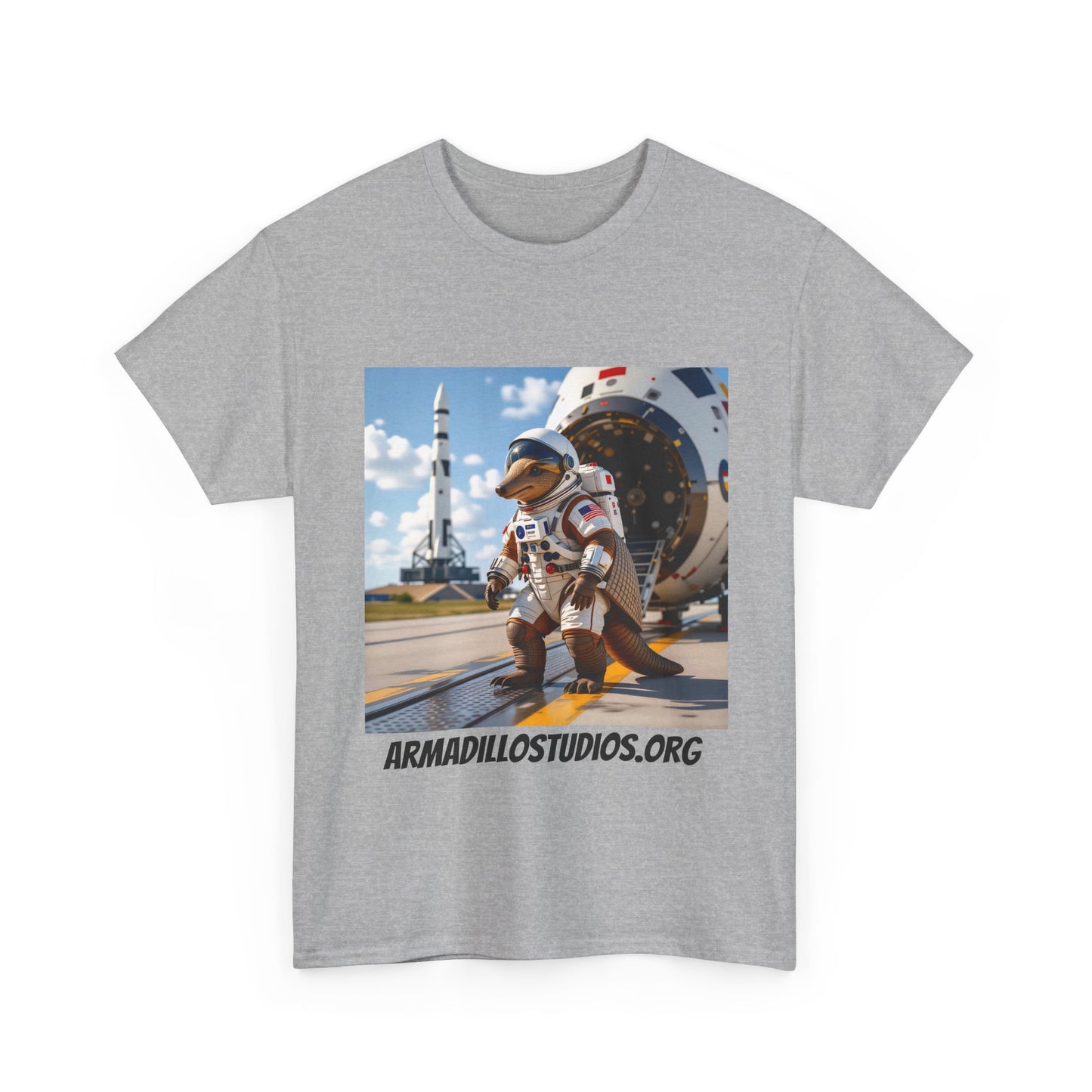Astronaut Armadillo T-Shirt | ArmadilloStudios.org  | Space Collection