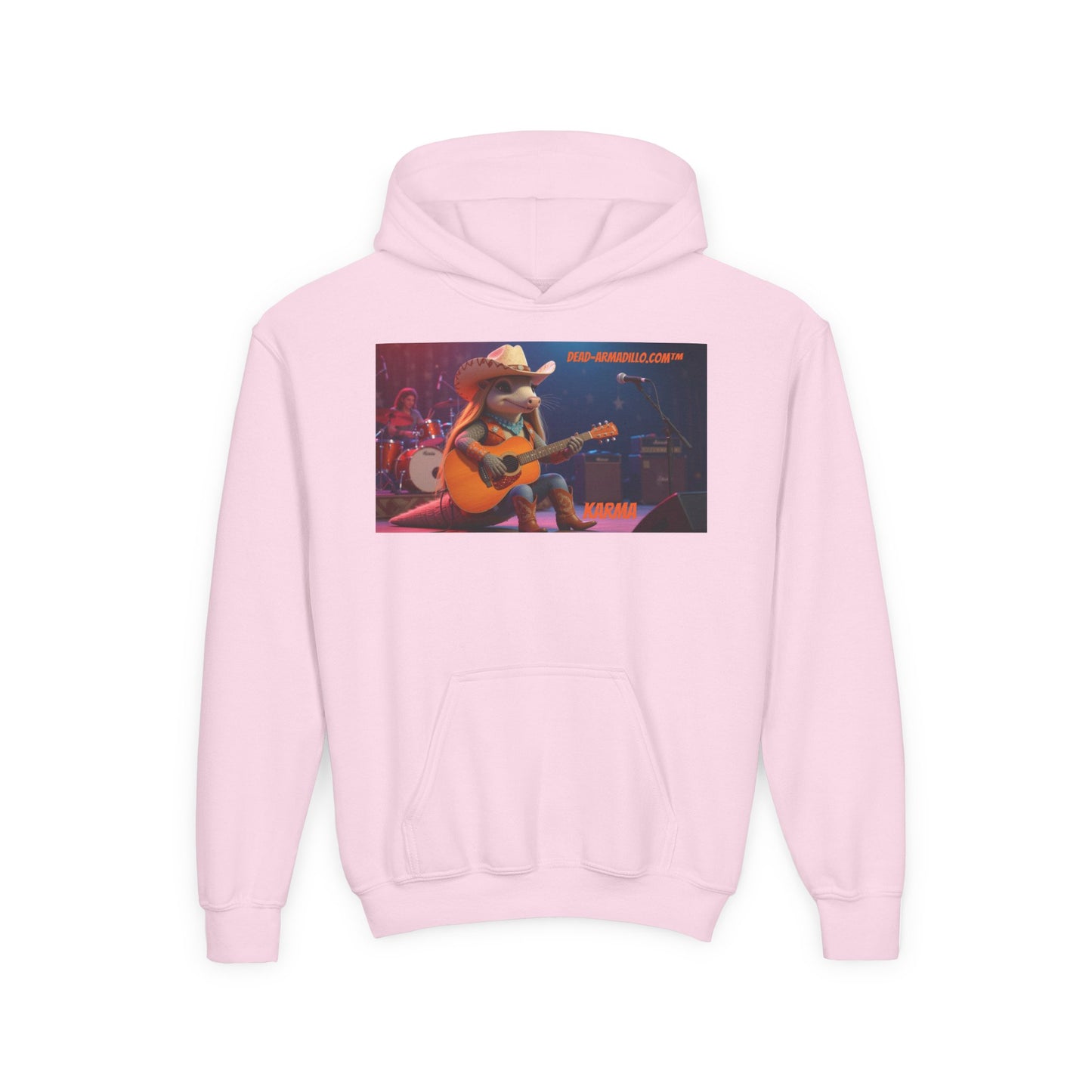 Sudadera con capucha de polar personalizada | creada por Dead-Armadillo.com™ | Unisex, peso medio | Talla infantil | Sudadera con capucha de polar suave
