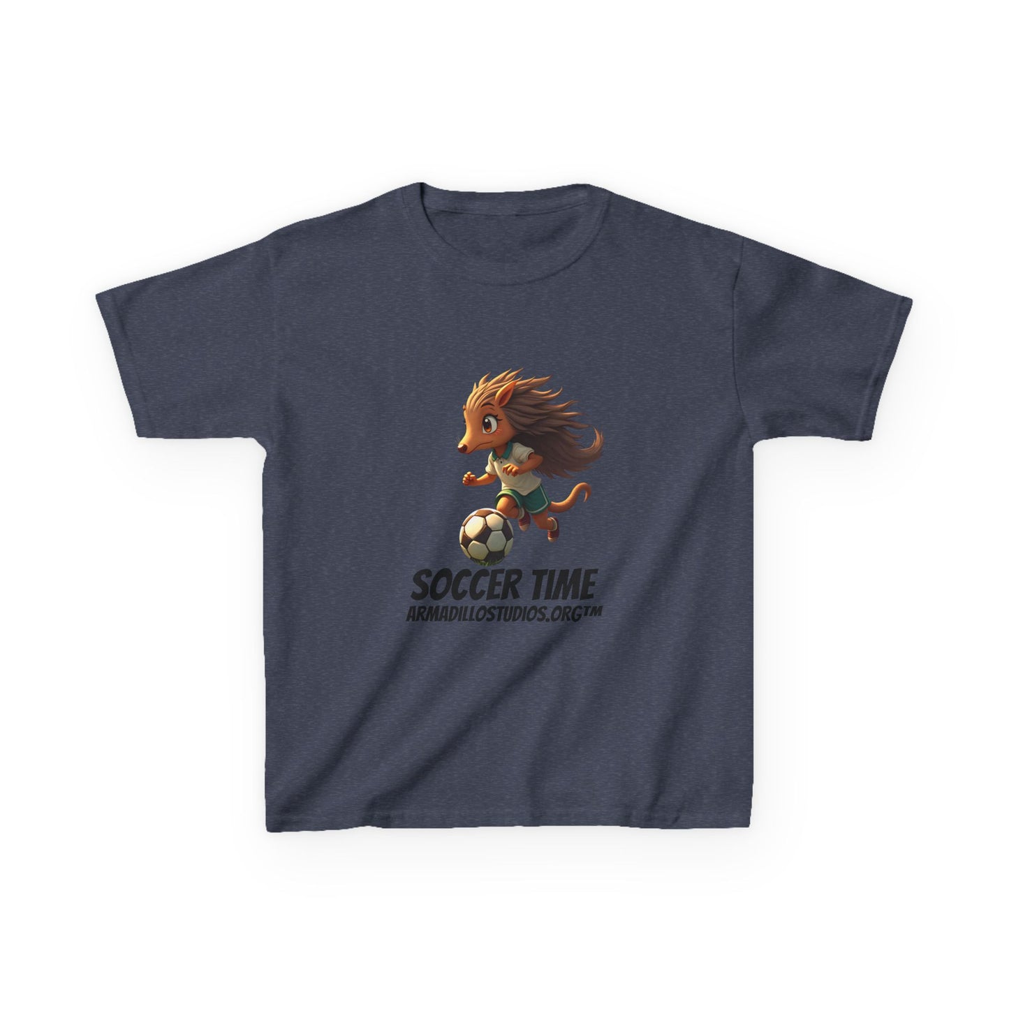 Kids Soccer | Armadillo themed | T-Shirt for Boys & Girls