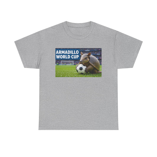 "Armadillo Soccer pic | The Center| World Cup Bound | Funny Soccer Shirt | Quirky & Whimsical"