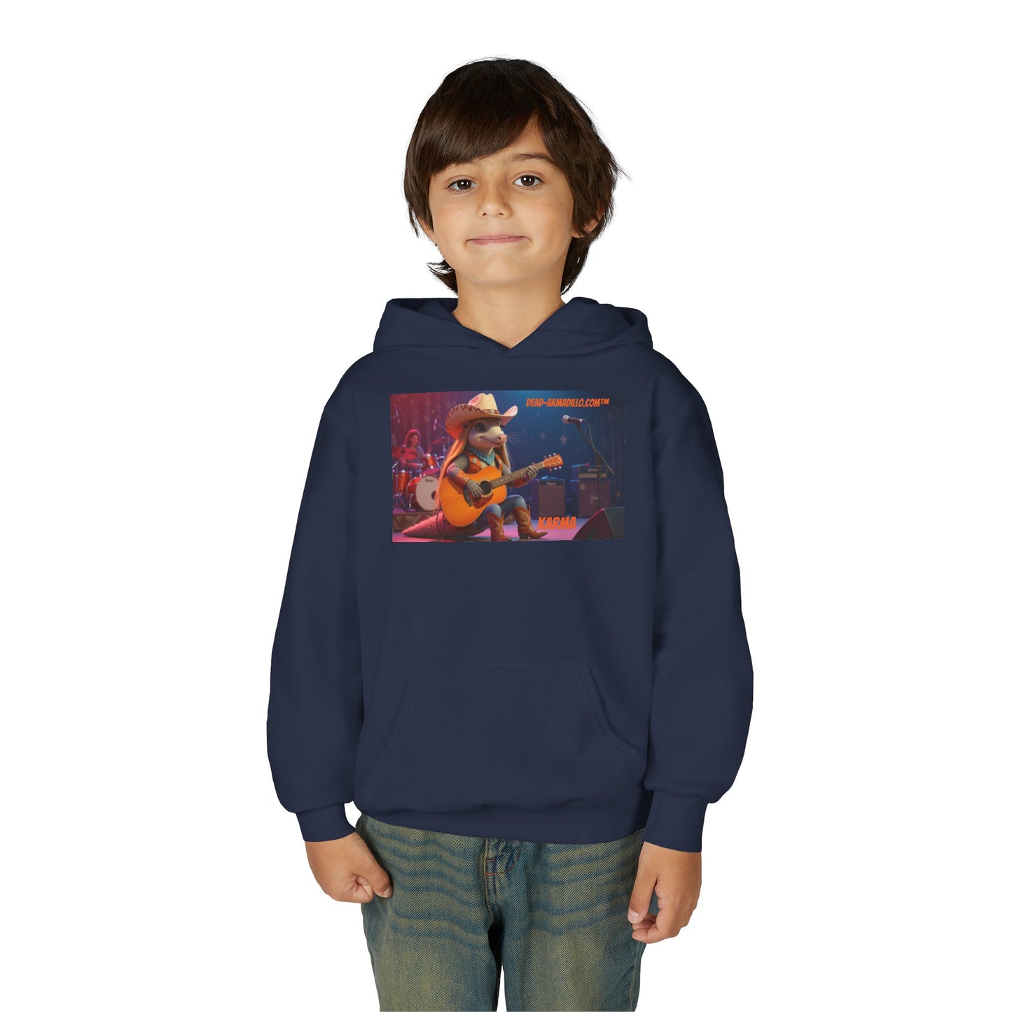 Custom Fleece Hoodie | created by  Dead-Armadillo.com™  | Unisex Midweight | Kids Sized |  Softstyle Fleece Hoodie