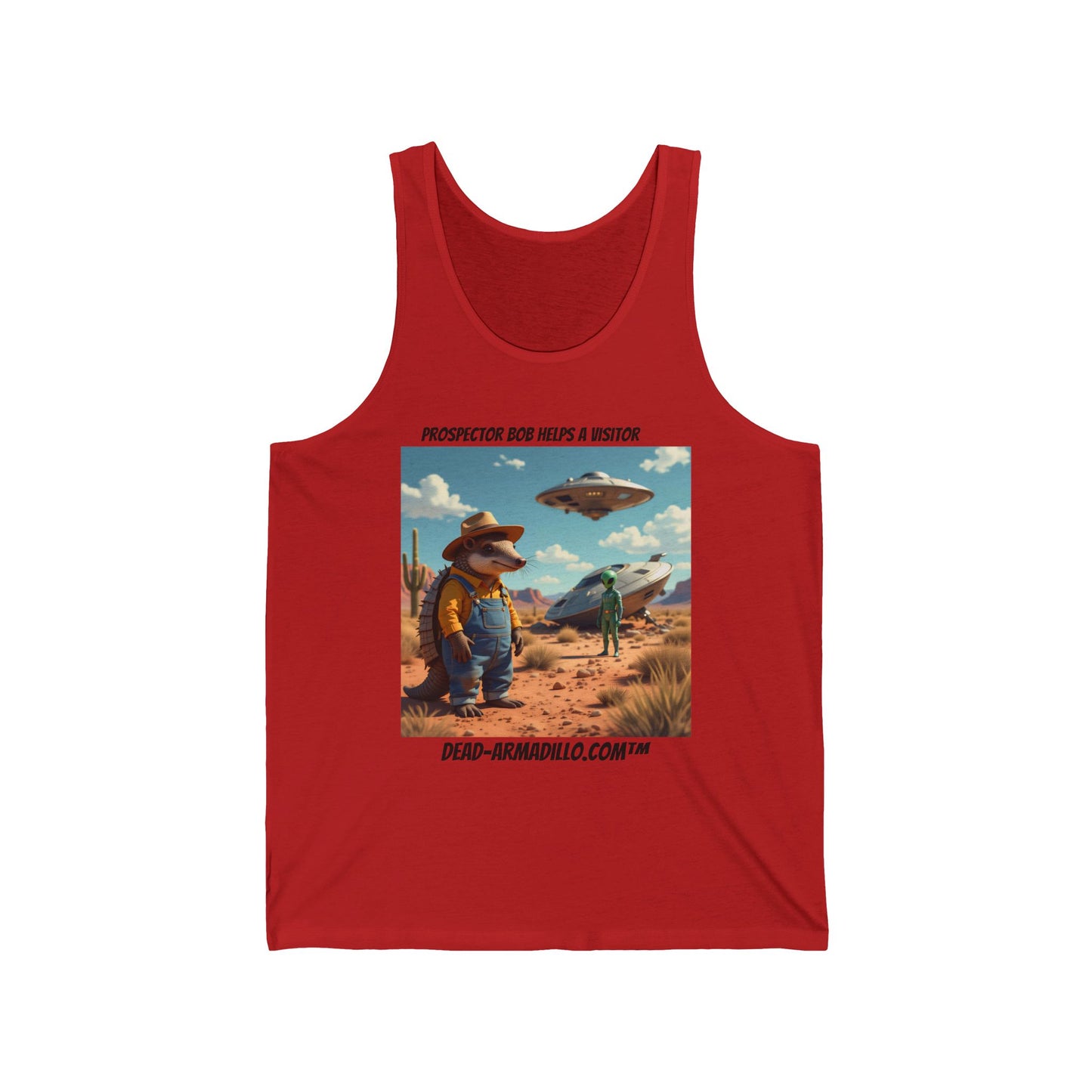 Prospector Bob Helps a Visitor | Tank Top | Bella + Canvas 3480