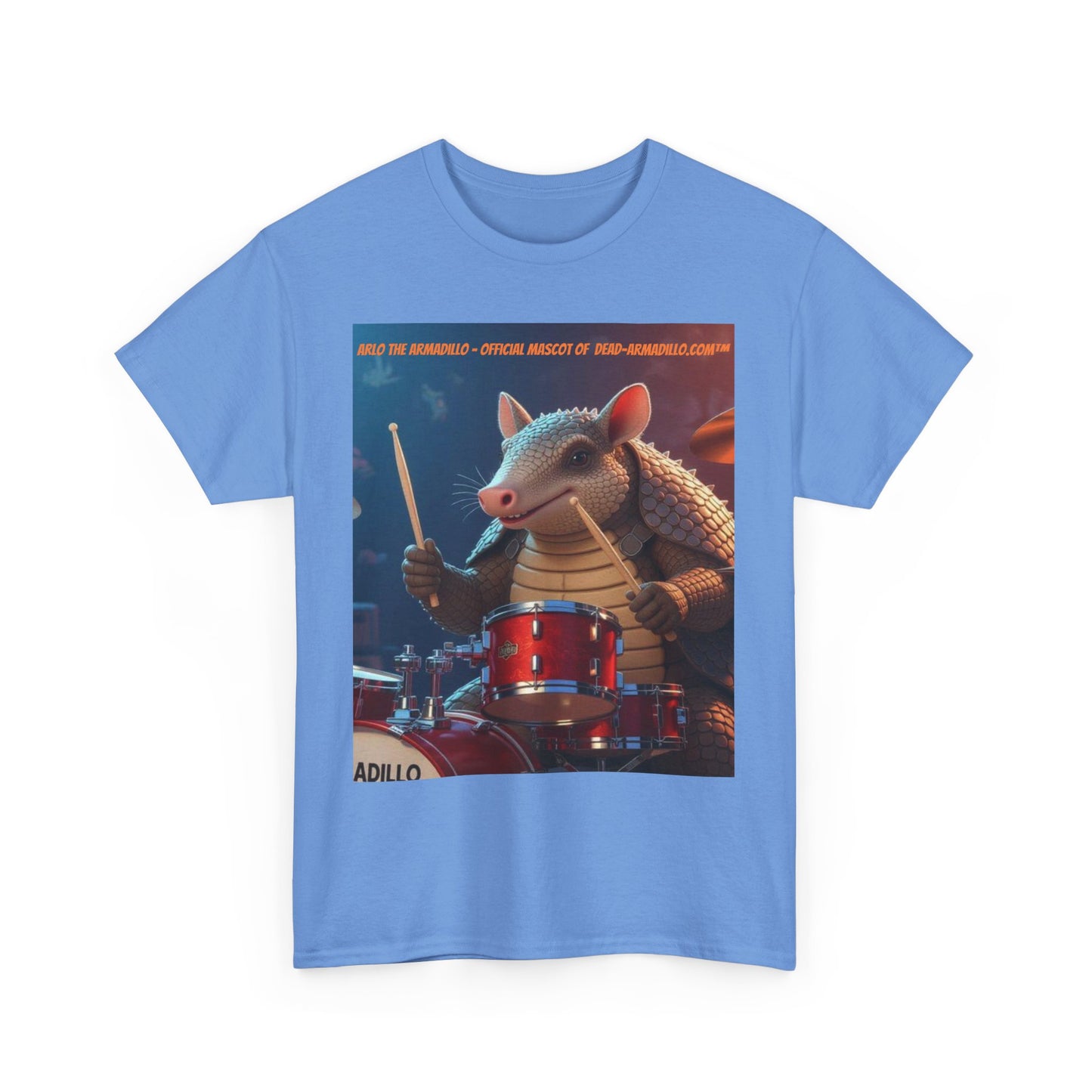 Arlo the Drumming Armadillo | Official Business Mascot | T-Shirt