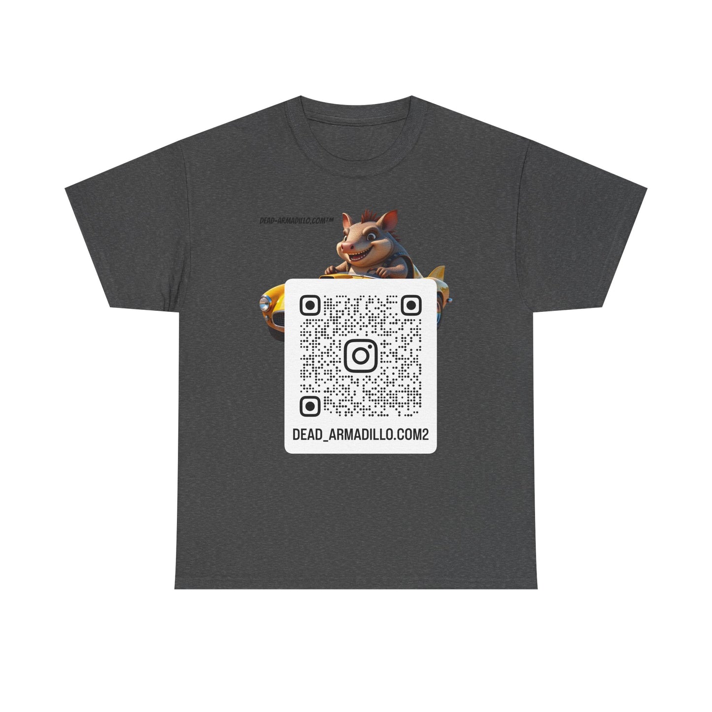 Dead-Armadillo.com™ | Unique Race Day Apparel | Funny Graphic | Cotton Shirt for Car Lovers