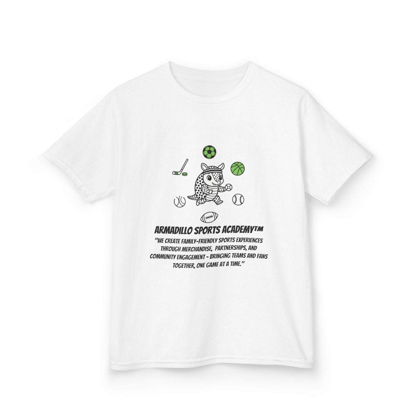 Kids Tee — "Future Star" Armadillo Sports Academy Youth T-Shirt
