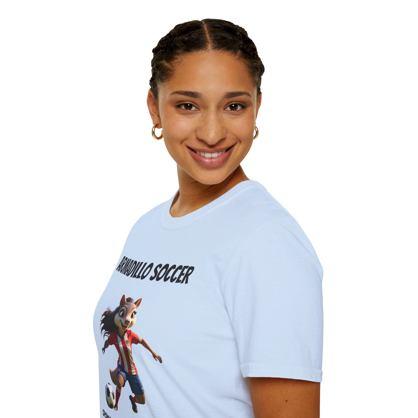 Armadillo Soccer Team T-Shirt  | Adults - Teens | Soccer Fans