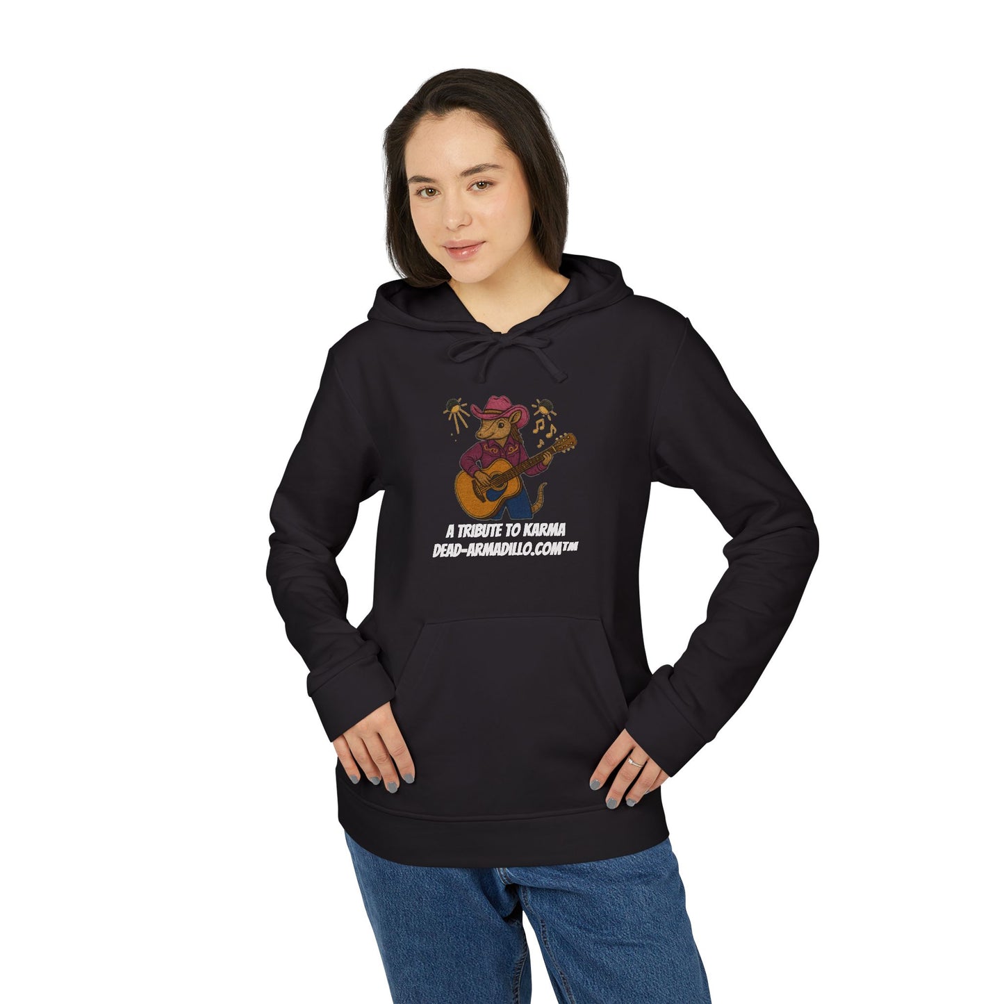adidas A432 | Custom Embroidered | Unisex Fleece Hoodie | Karma Tribute