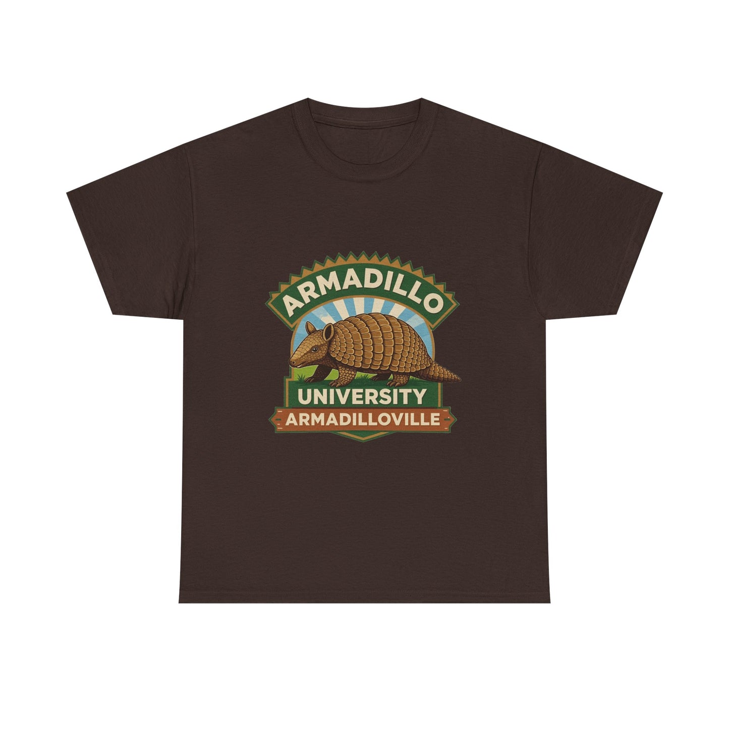 Unisex | Armadillo University Tee | Armadilloville | Custom Armadillo | College Shirt