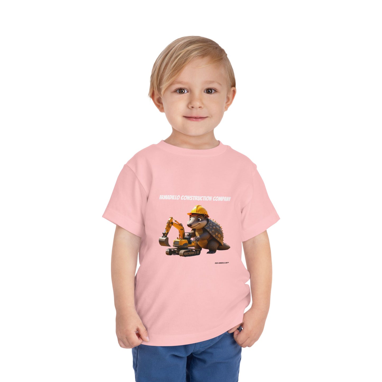 "Dead-Armadillo.com™ | Toddler Tee | Armadillo Construction Crew | Family Matching Collection"