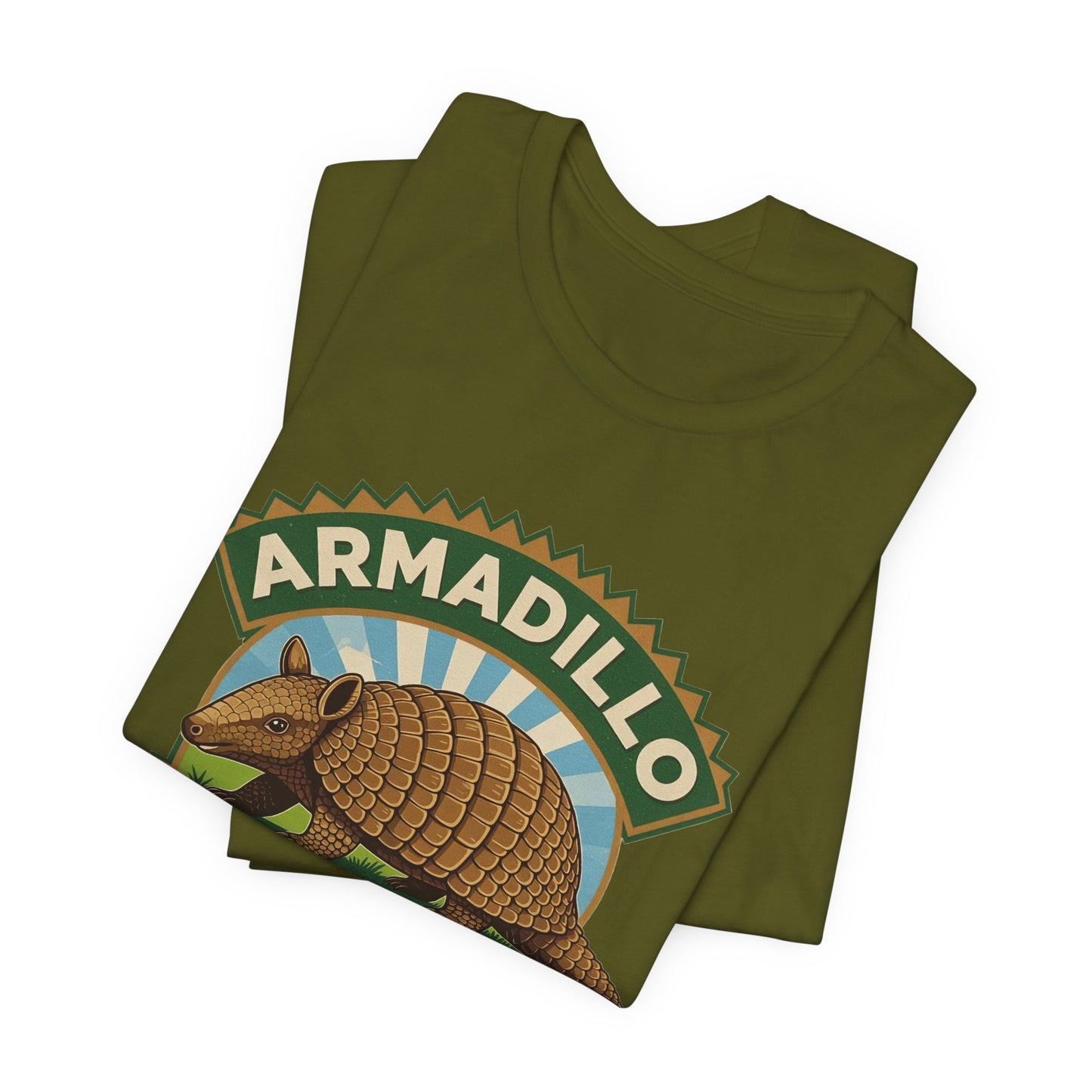 Armadillo University Classic Tee | Premium Bella+Canvas 3001 | ArmadilloStudios.org™
