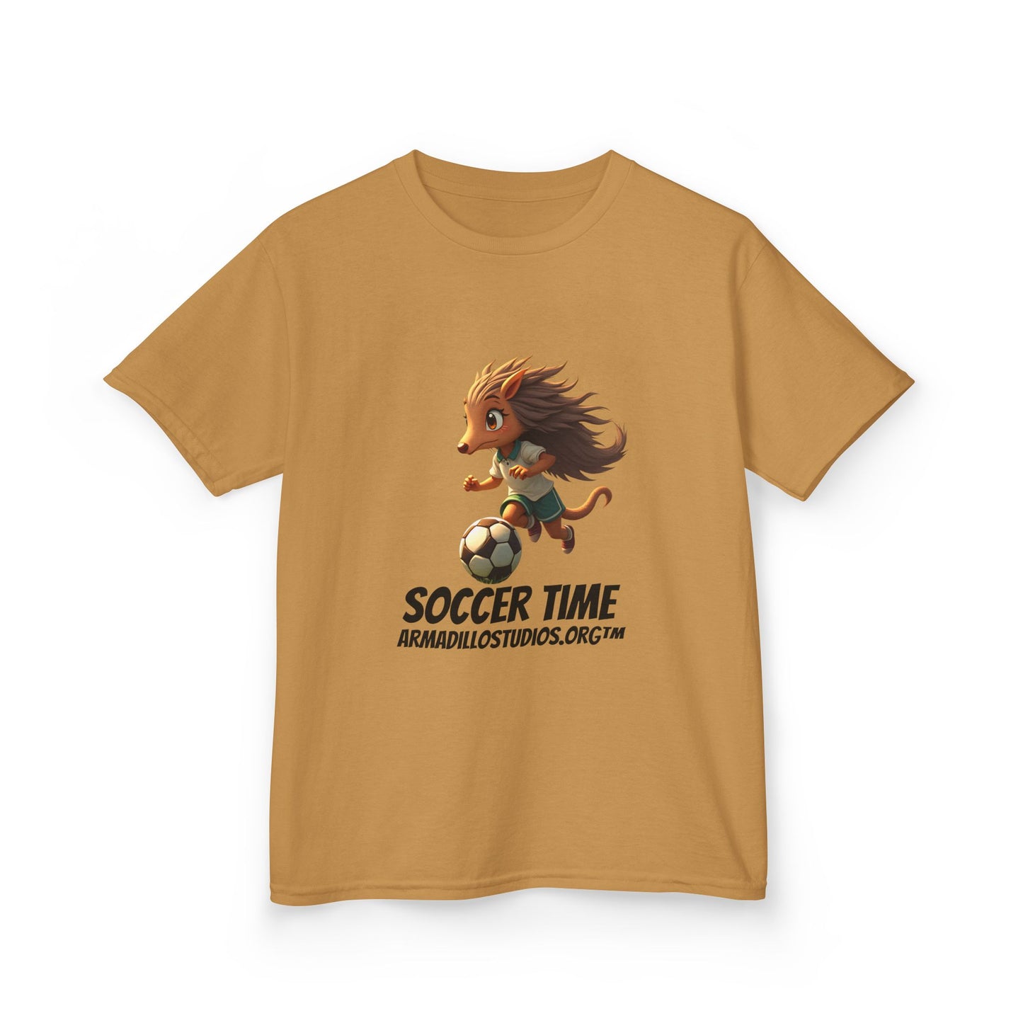 Kids Soccer | Armadillo themed | T-Shirt for Boys & Girls