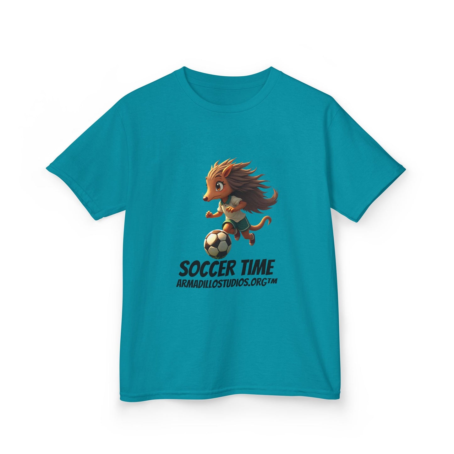 Kids Soccer | Armadillo themed | T-Shirt for Boys & Girls