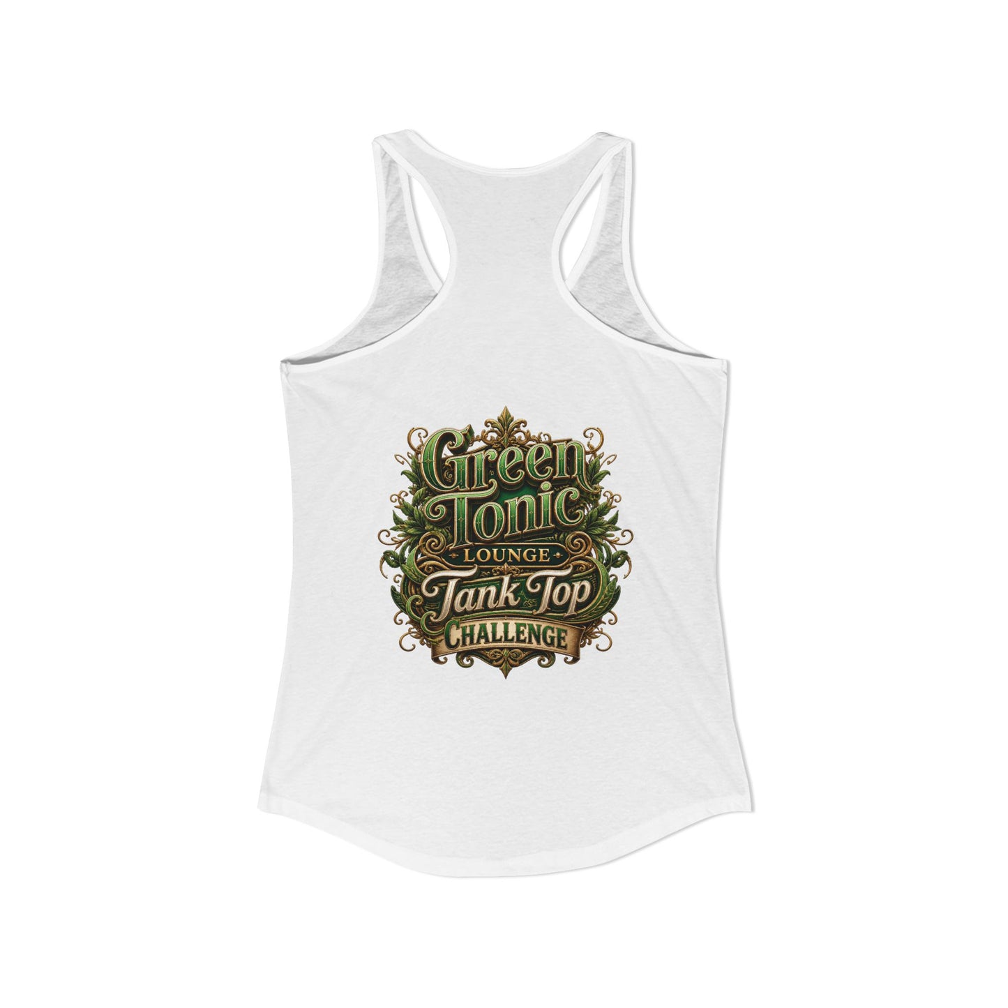 Women's Ideal Racerback Tank |  2 sided image Armadillo Studios™