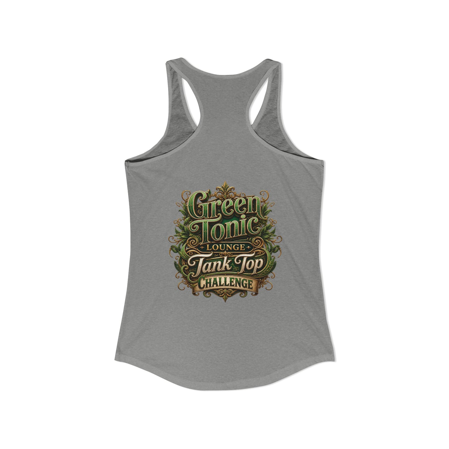 Women's Ideal Racerback Tank |  2 sided image Armadillo Studios™