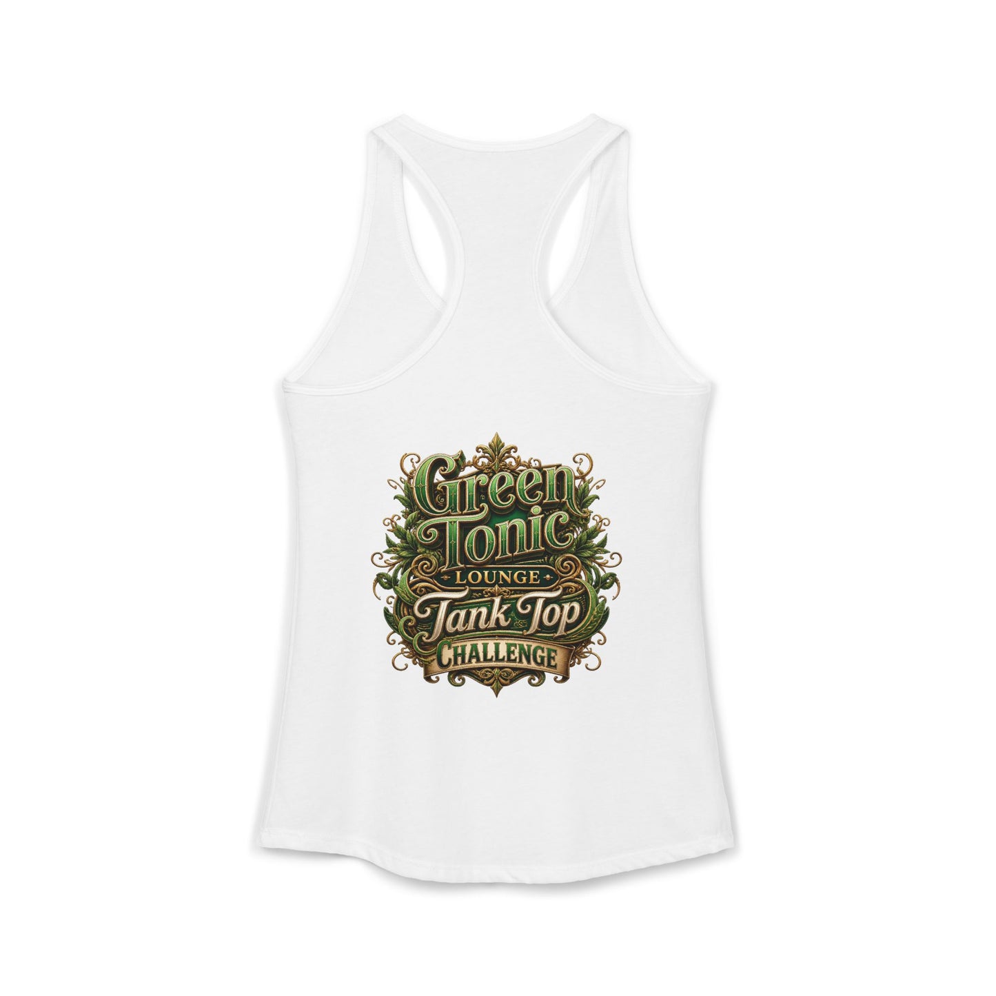Women's Ideal Racerback Tank |  2 sided image Armadillo Studios™