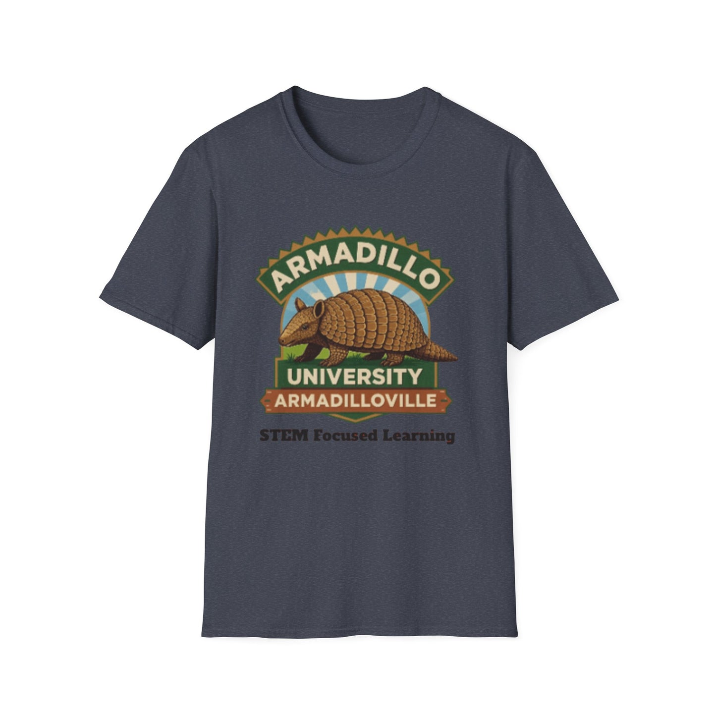 Armadillo University T‑Shirt | Armadilloville | STEM focused higher education
