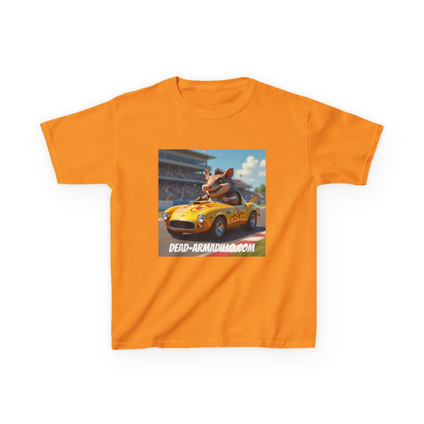 Kids Racing Car Tee | Armadillo Driver |