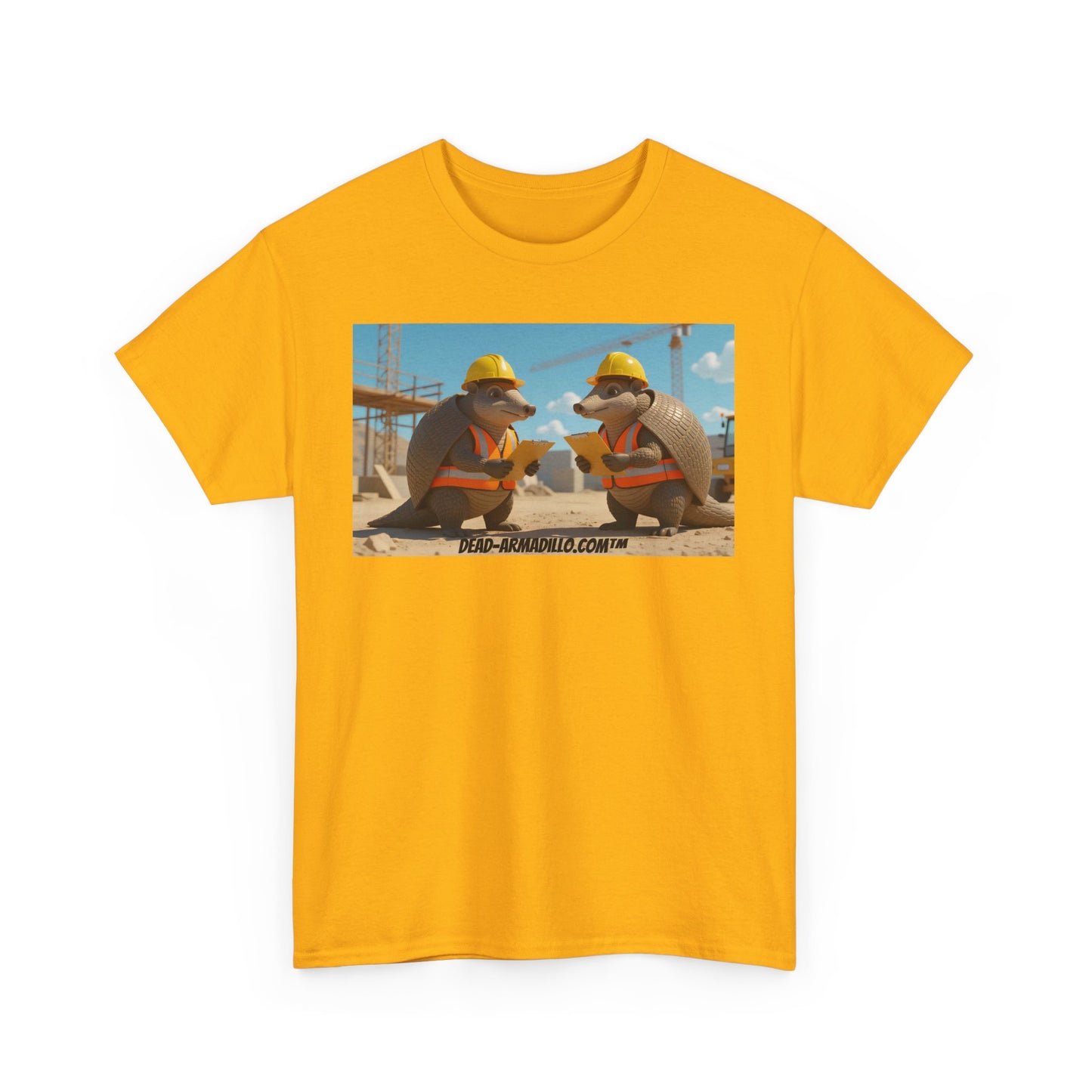 Tribute to the Builders | On the Job Site | Custom made Tees by  Dead-Armadillo.com™ | Hard Working