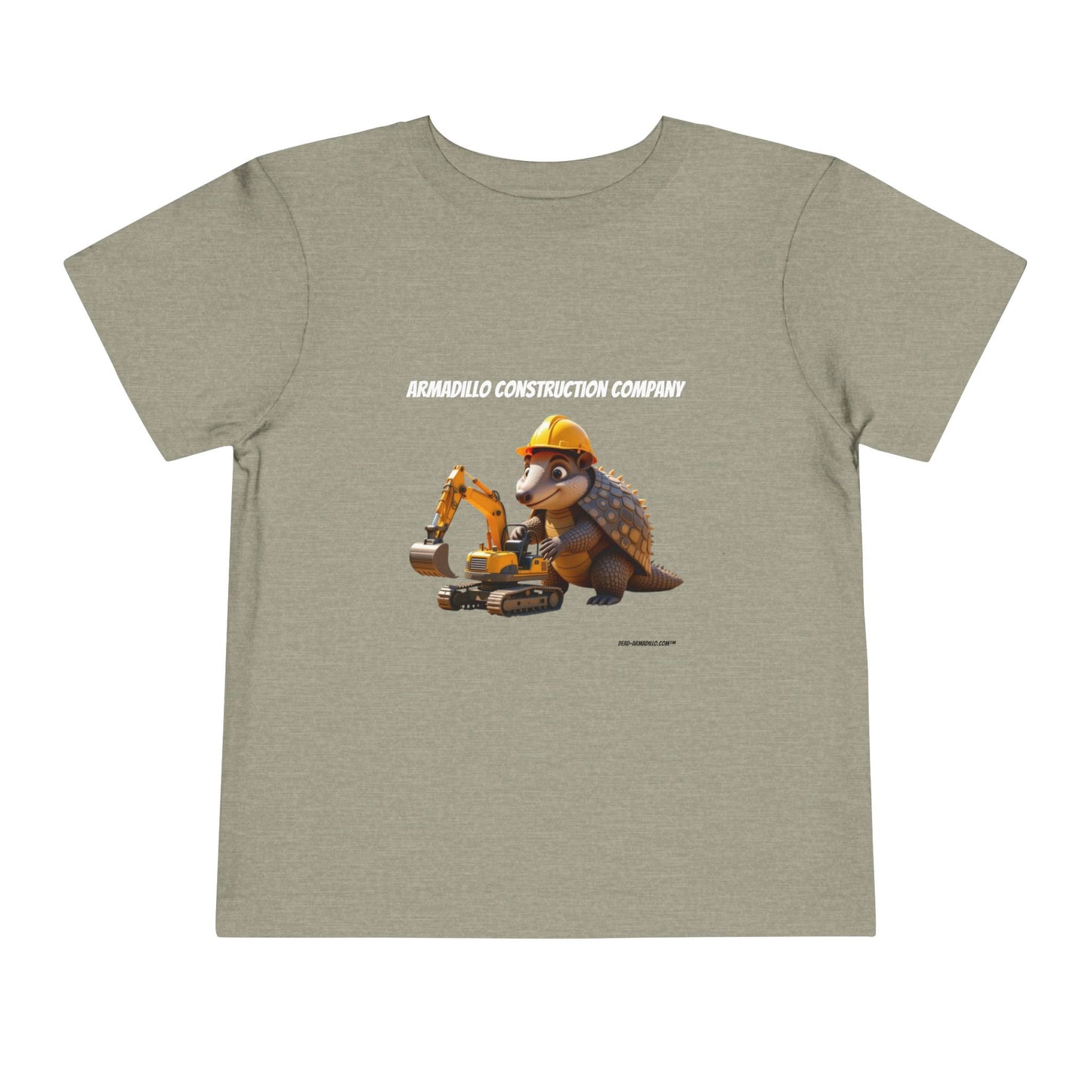 "Dead-Armadillo.com™ | Toddler Tee | Armadillo Construction Crew | Family Matching Collection"