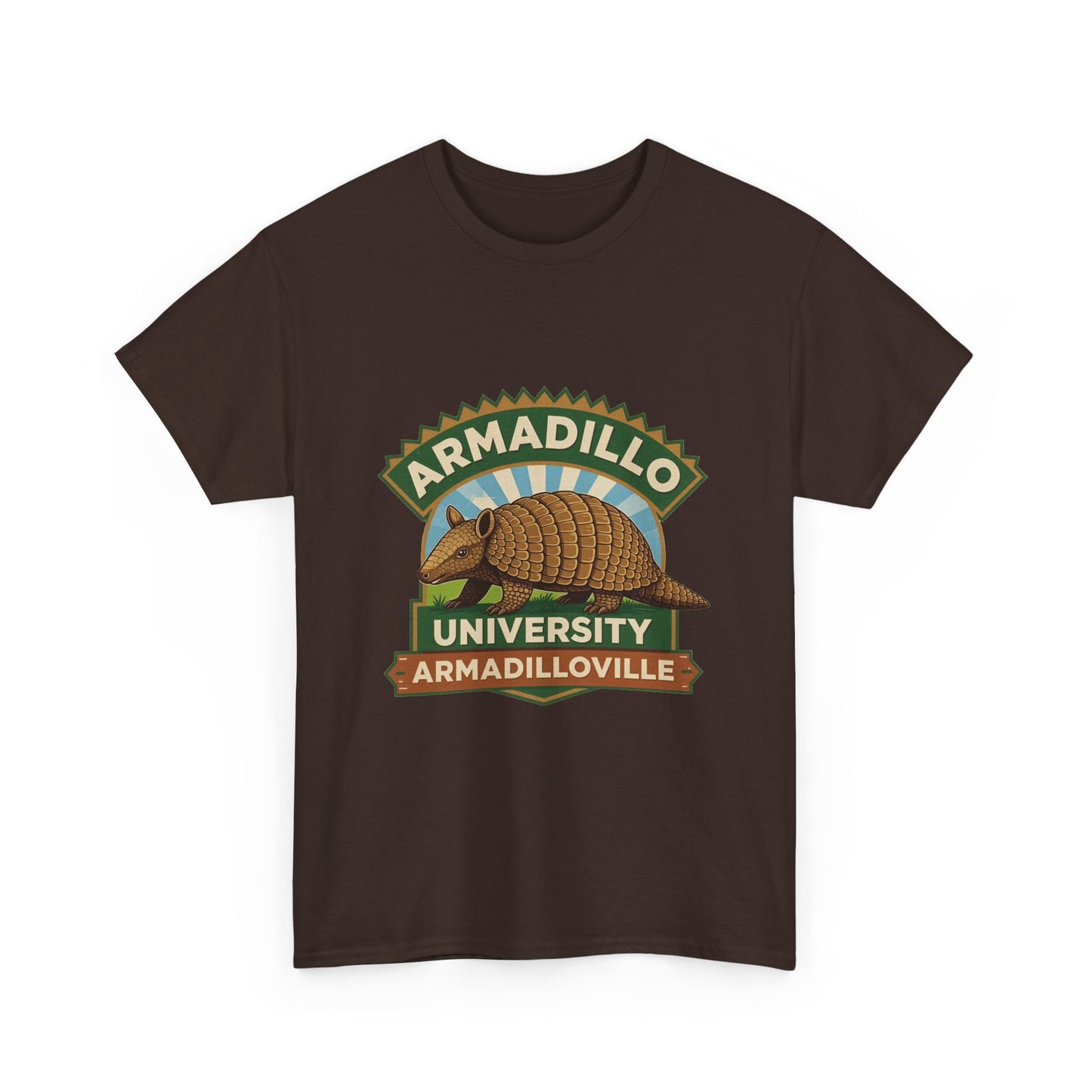 Unisex | Armadillo University Tee | Armadilloville | Custom Armadillo | College Shirt