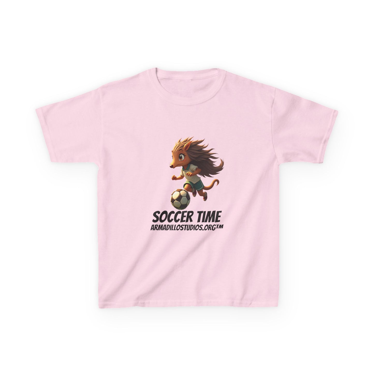 Kids Soccer | Armadillo themed | T-Shirt for Boys & Girls
