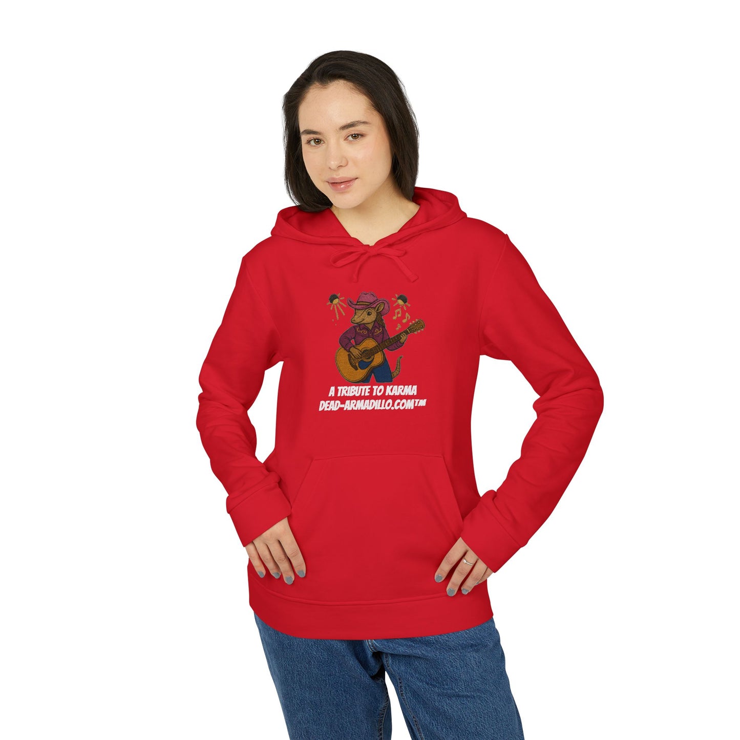 adidas A432 | Custom Embroidered | Unisex Fleece Hoodie | Karma Tribute