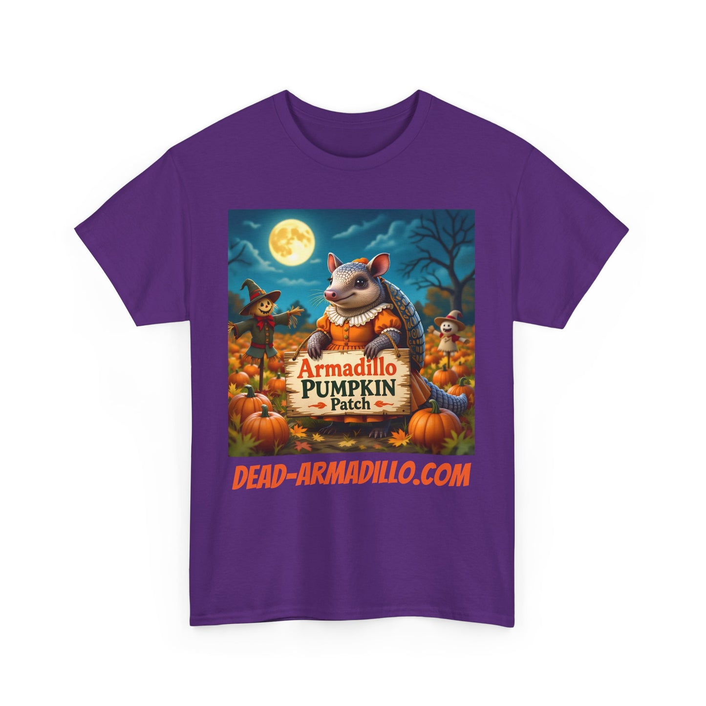 "Armadillo Halloween T-Shirt | Custom made | Quirky Whimsical | Spooky Fun Times"