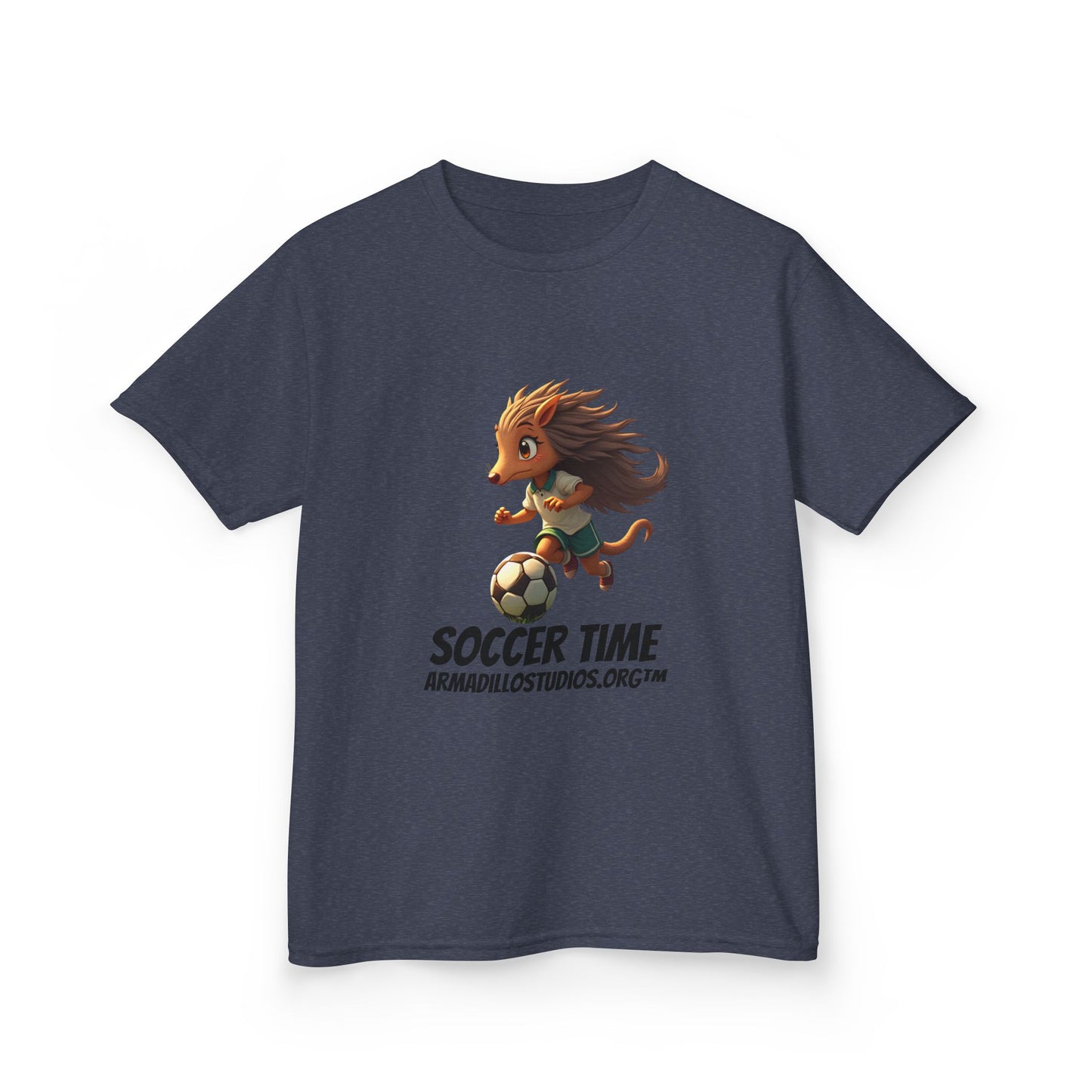 Kids Soccer | Armadillo themed | T-Shirt for Boys & Girls