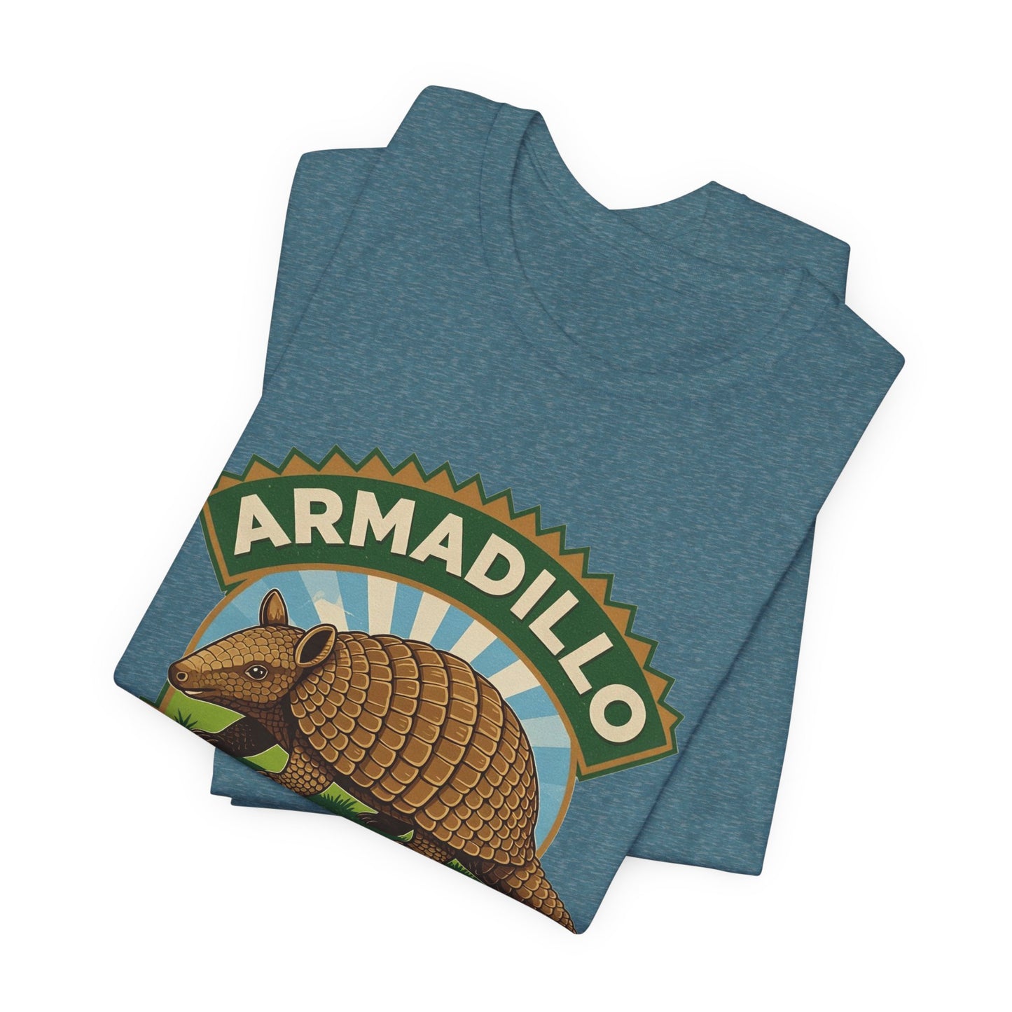 Armadillo University Classic Tee | Premium Bella+Canvas 3001 | ArmadilloStudios.org™