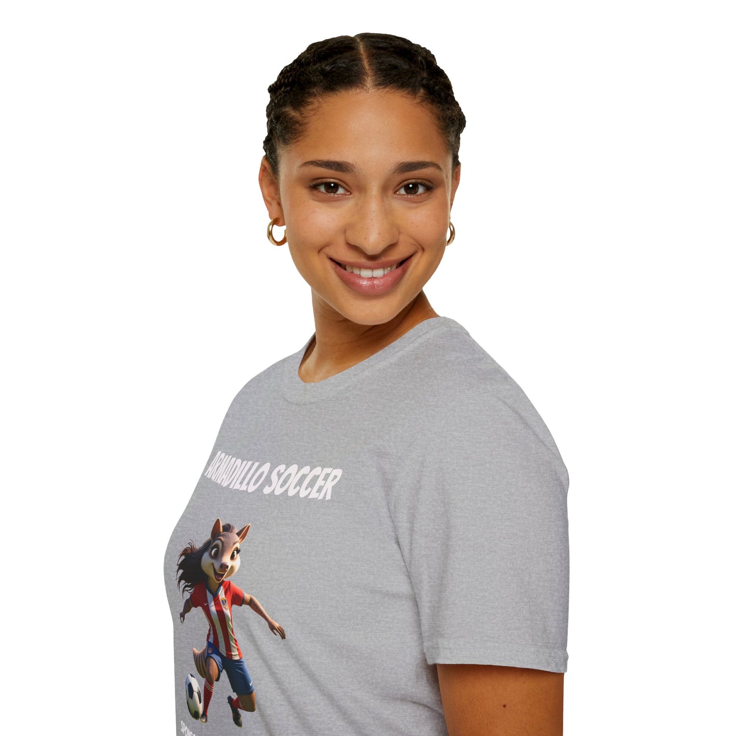 Armadillo Soccer Team T-Shirt  | Adults - Teens | Soccer Fans