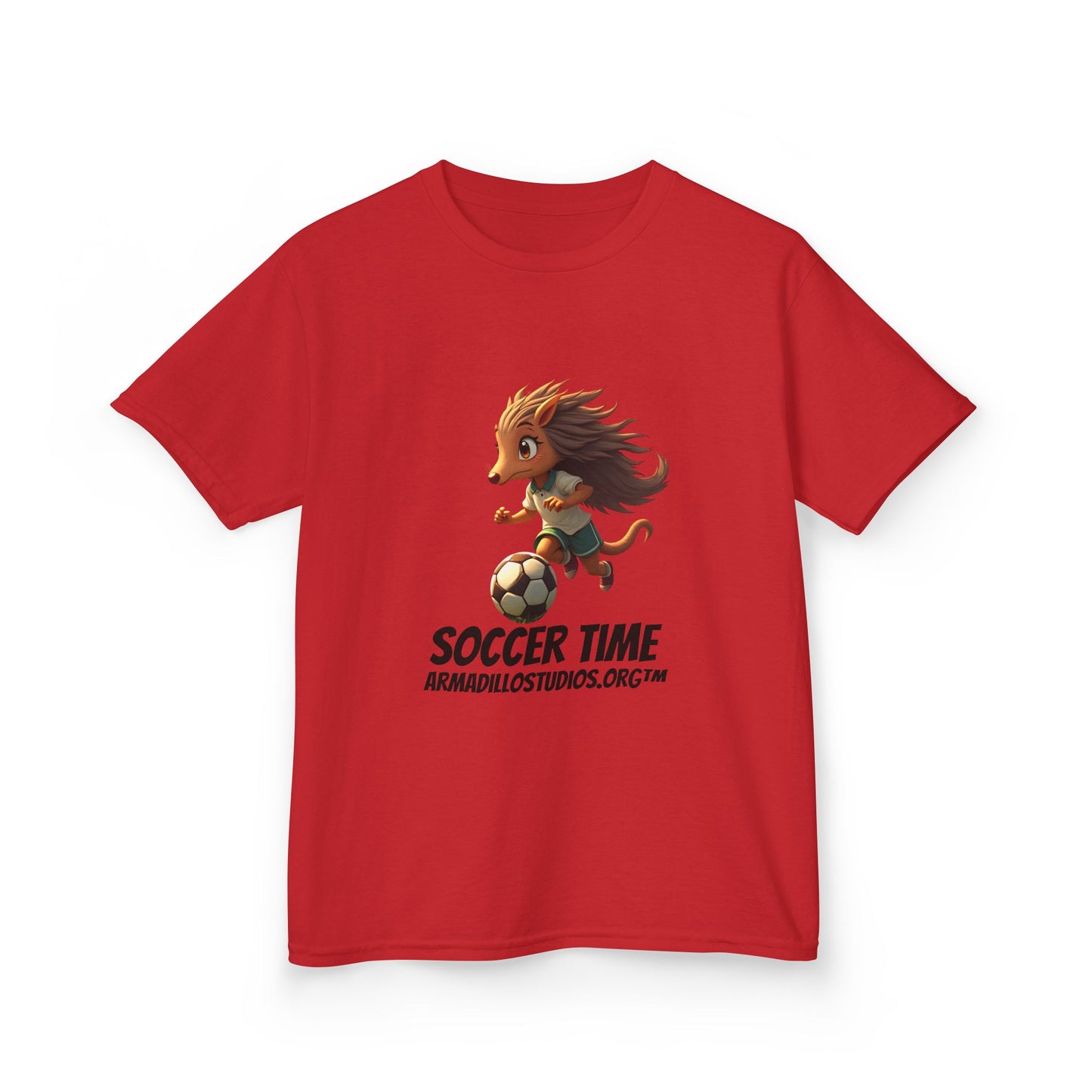 Kids Soccer | Armadillo themed | T-Shirt for Boys & Girls