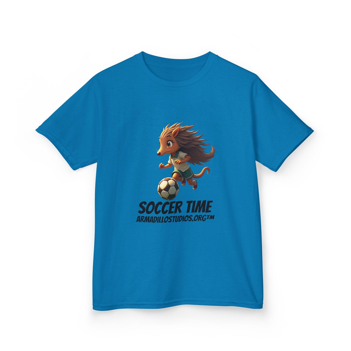 Kids Soccer | Armadillo themed | T-Shirt for Boys & Girls