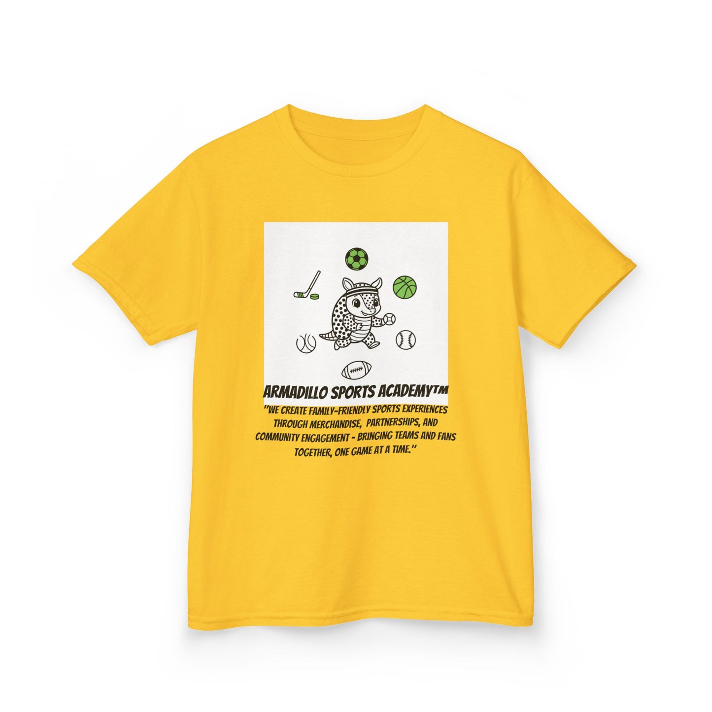 Kids Tee — "Future Star" Armadillo Sports Academy Youth T-Shirt
