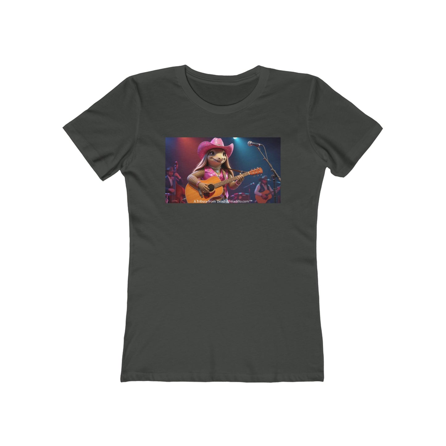 Next Level 3900 | Karma Tribute Shirt | Casual Women's Top | Music Lover Apparel | white font