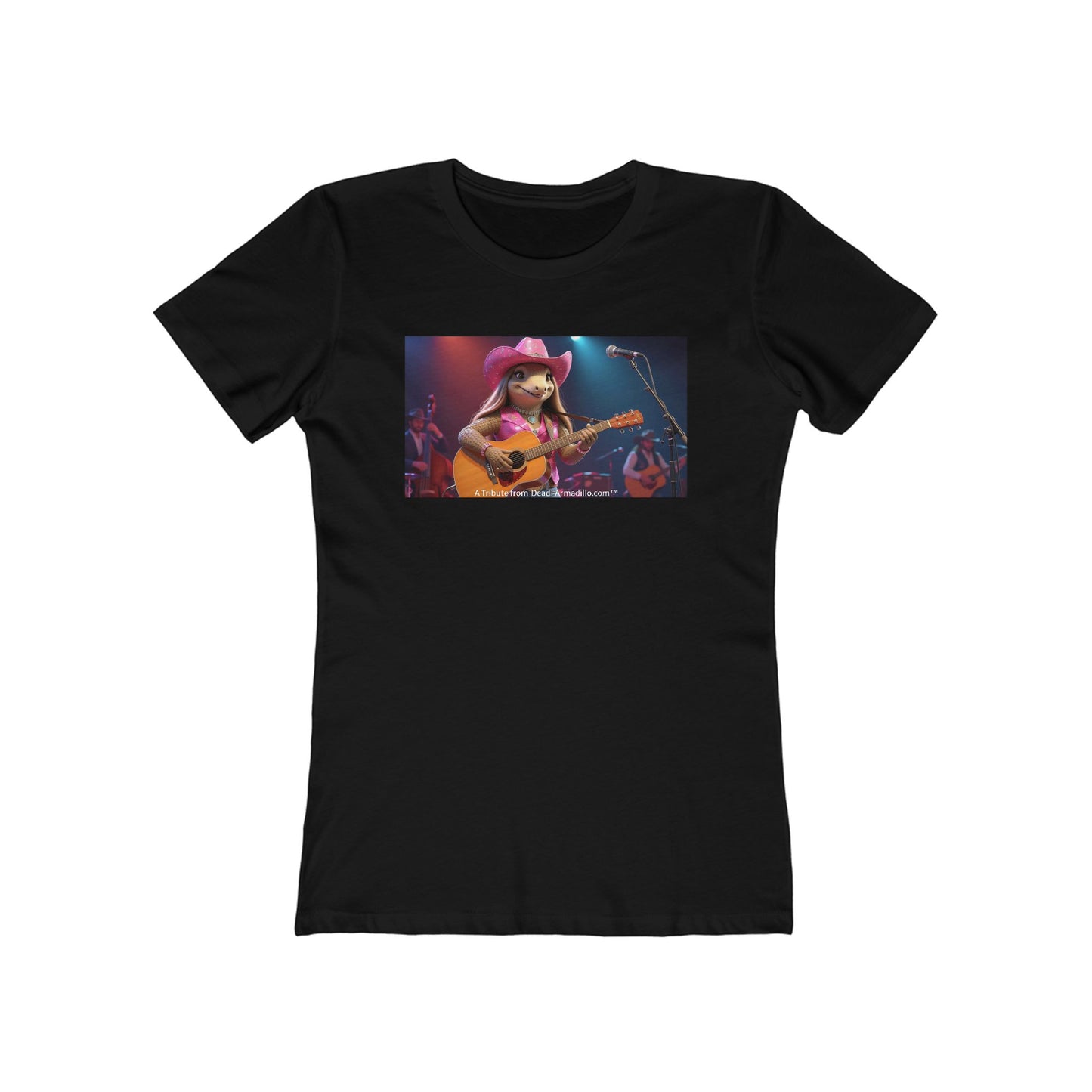 Next Level 3900 | Karma Tribute Shirt | Casual Women's Top | Music Lover Apparel | white font